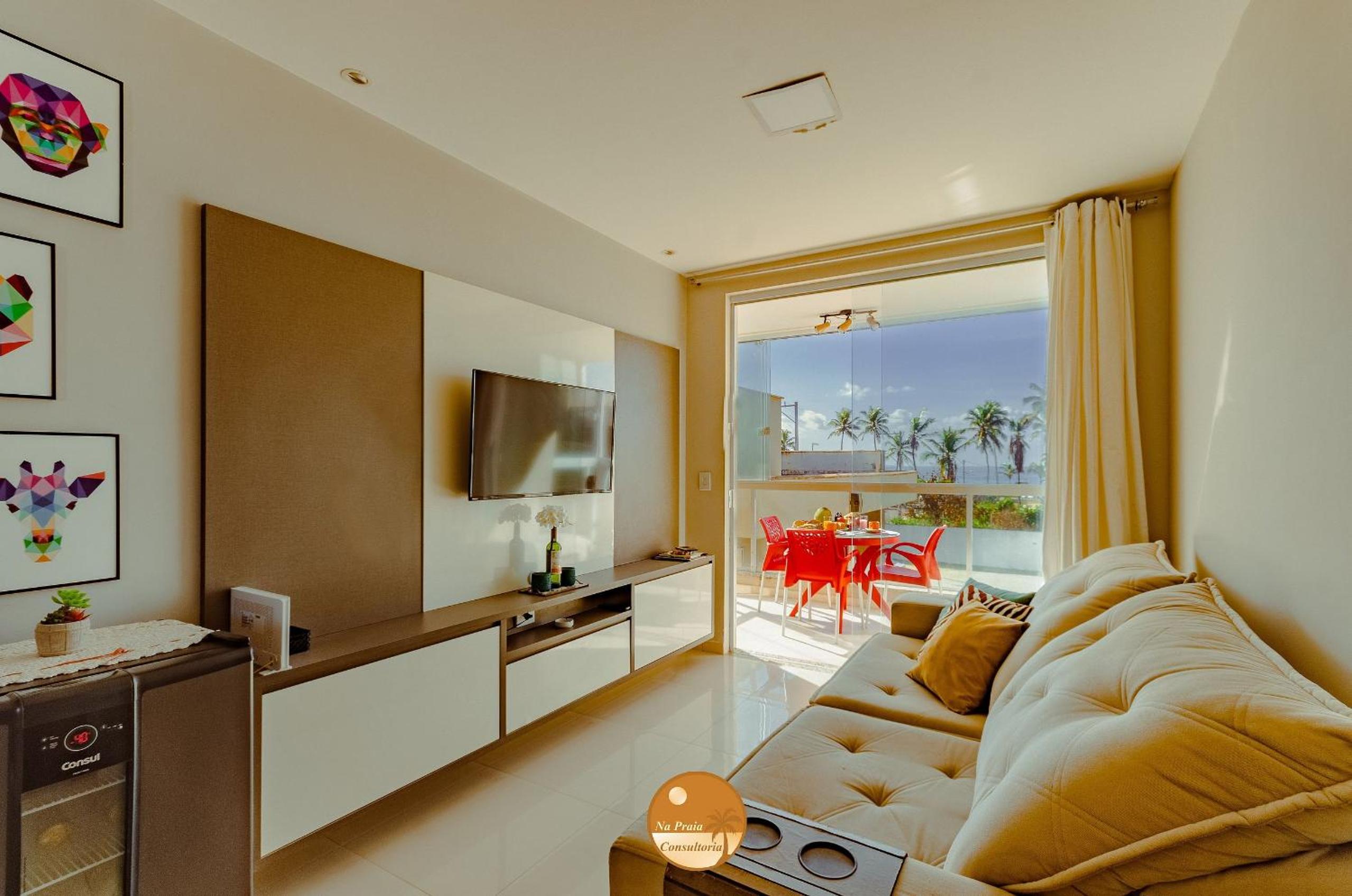 Residencial Ilha de Santorini, 100 m da Praia, Pico de Surfe, Piscina, Parque infantil, 2 Vagas de Garagem
