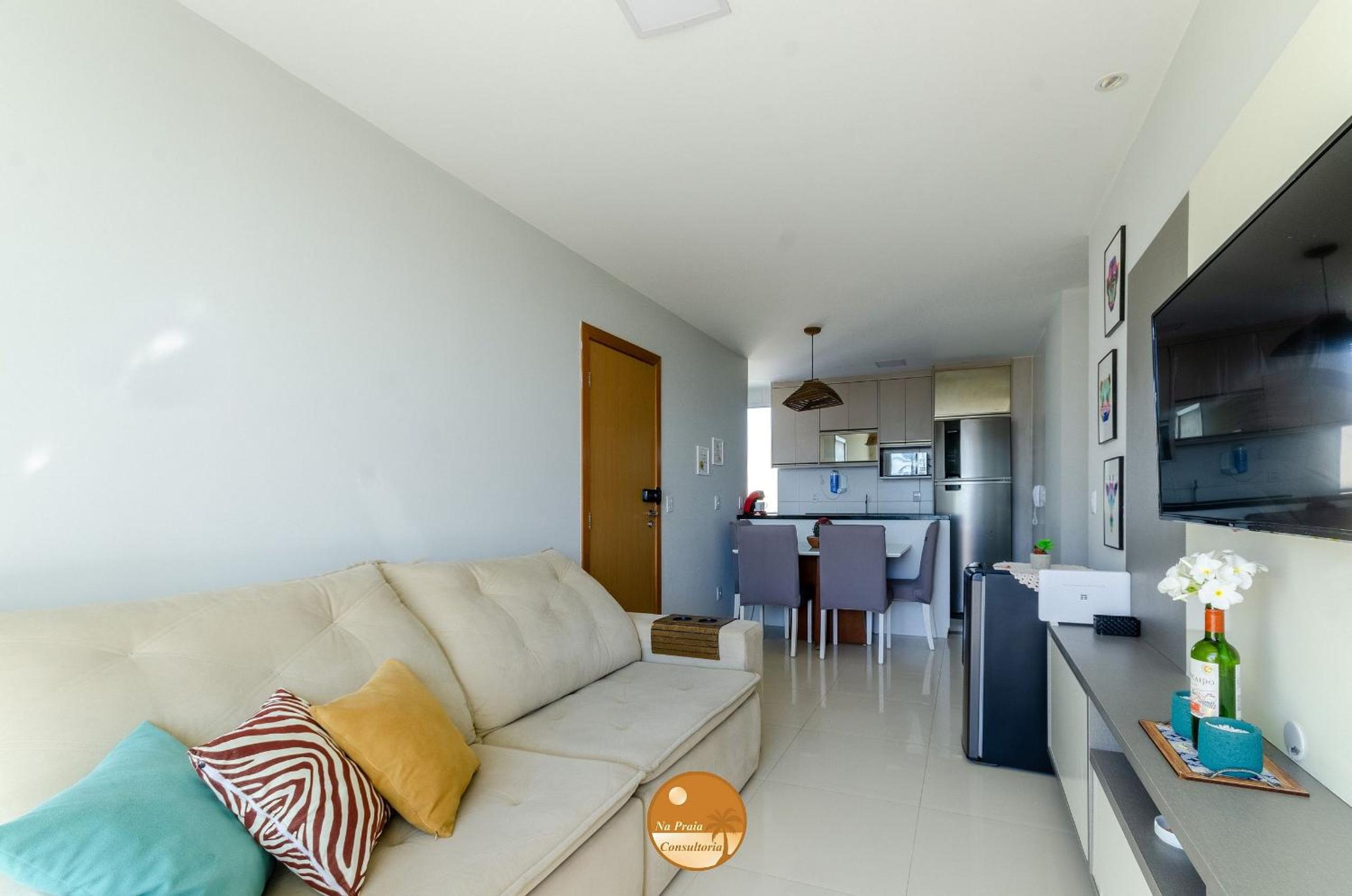 Residencial Ilha de Santorini, 100 m da Praia, Pico de Surfe, Piscina, Parque infantil, 2 Vagas de Garagem