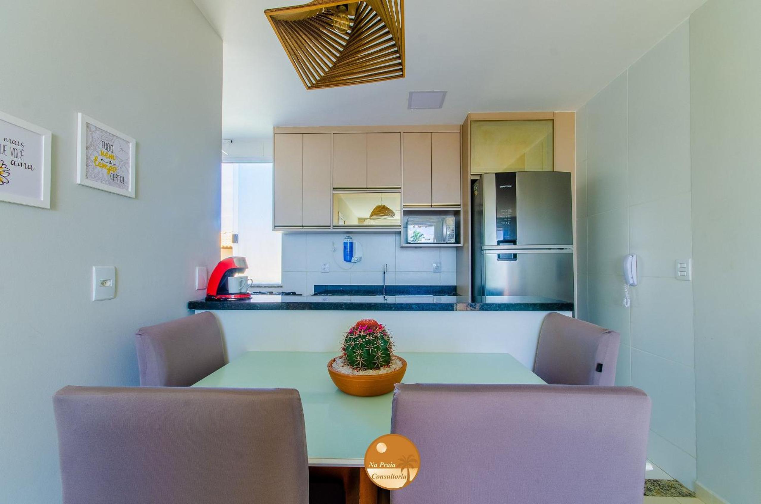 Residencial Ilha de Santorini, 100 m da Praia, Pico de Surfe, Piscina, Parque infantil, 2 Vagas de Garagem