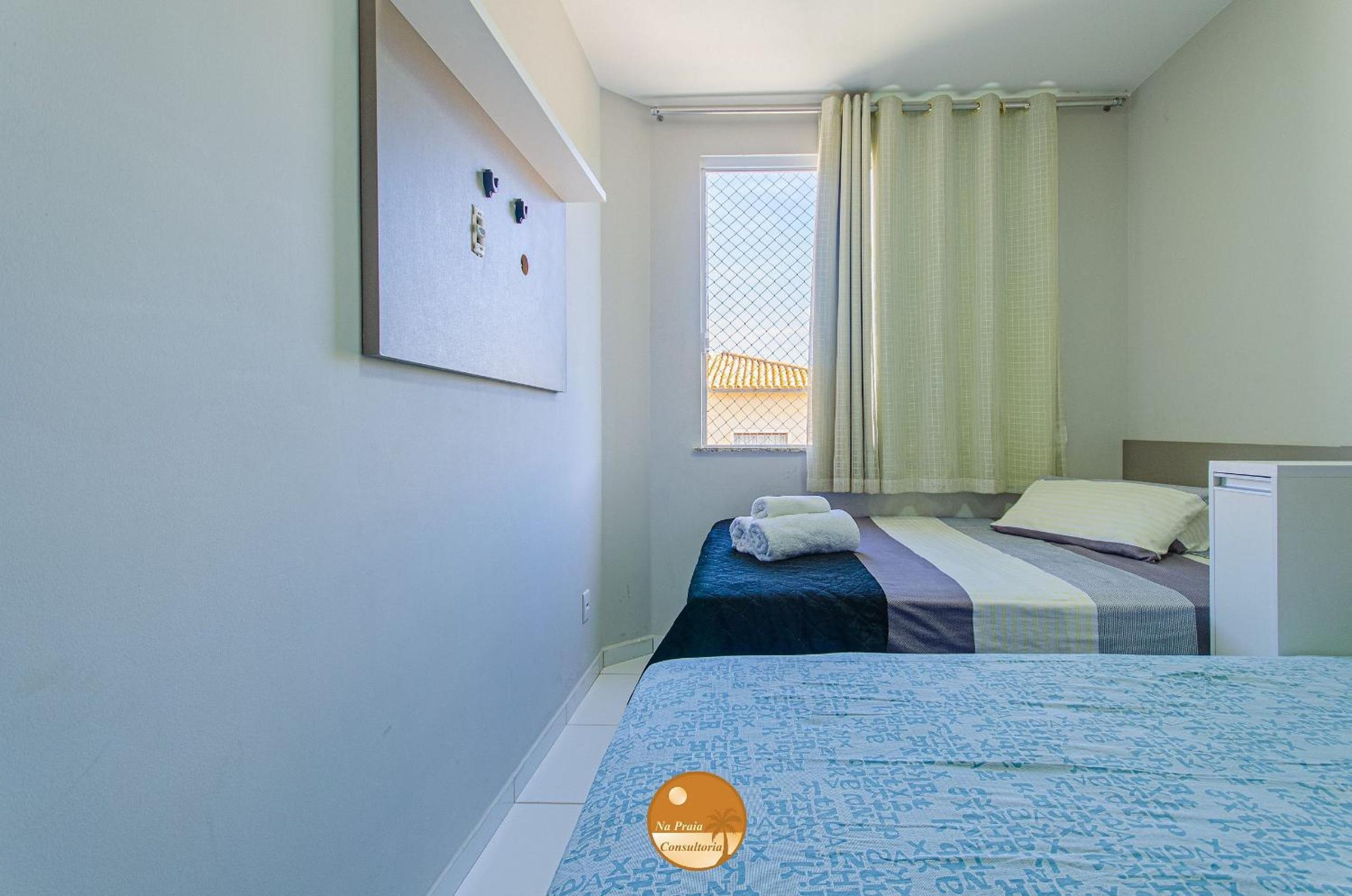 Residencial Ilha de Santorini, 100 m da Praia, Pico de Surfe, Piscina, Parque infantil, 2 Vagas de Garagem