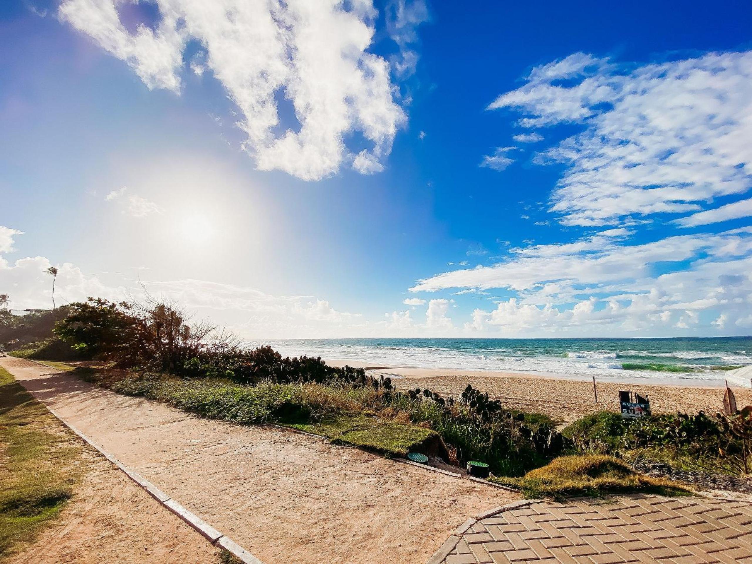 Residencial Ilha de Santorini, 100 m da Praia, Pico de Surfe, Piscina, Parque infantil, 2 Vagas de Garagem