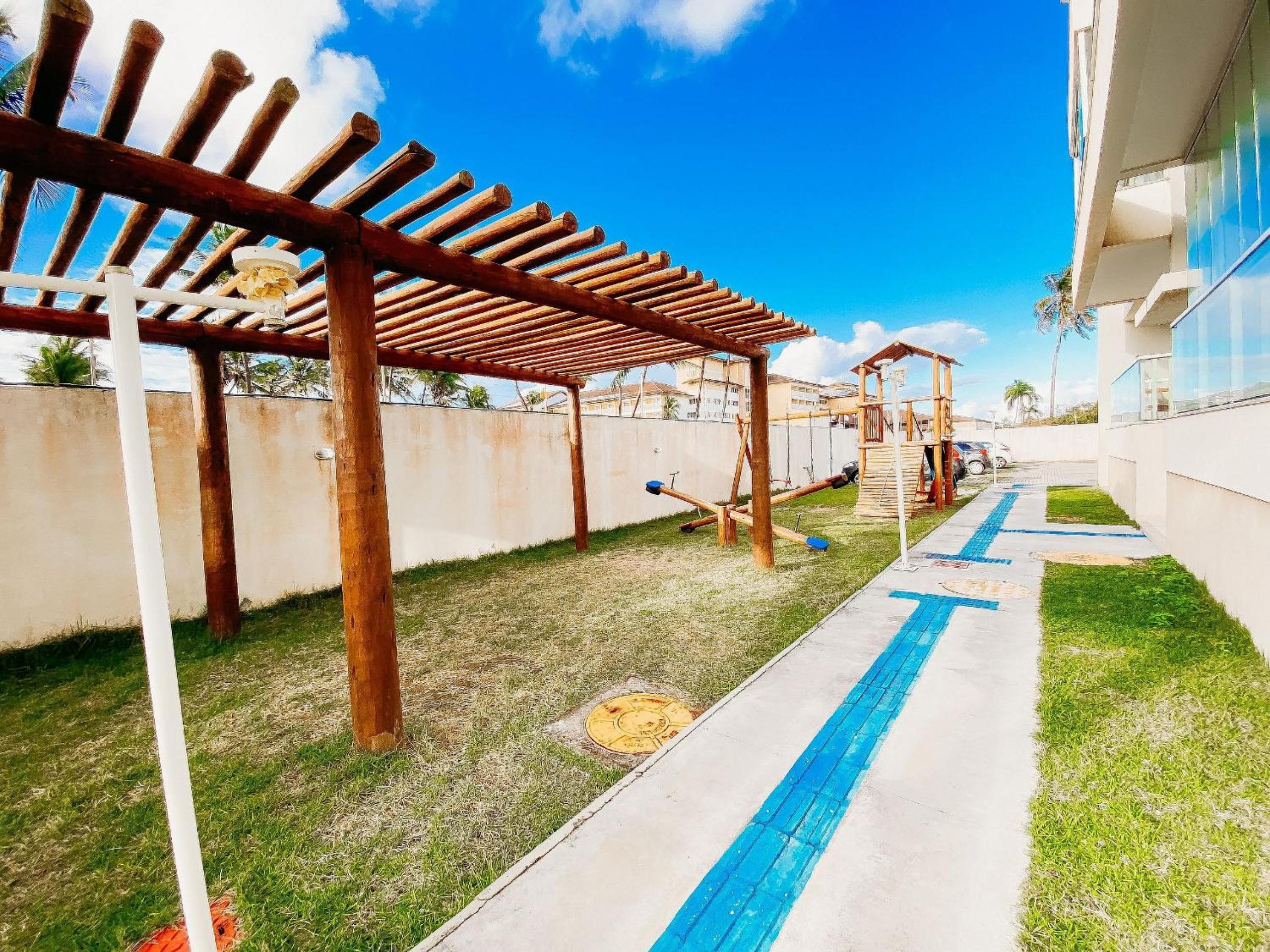 Residencial Ilha de Santorini, 100 m da Praia, Pico de Surfe, Piscina, Parque infantil, 2 Vagas de Garagem