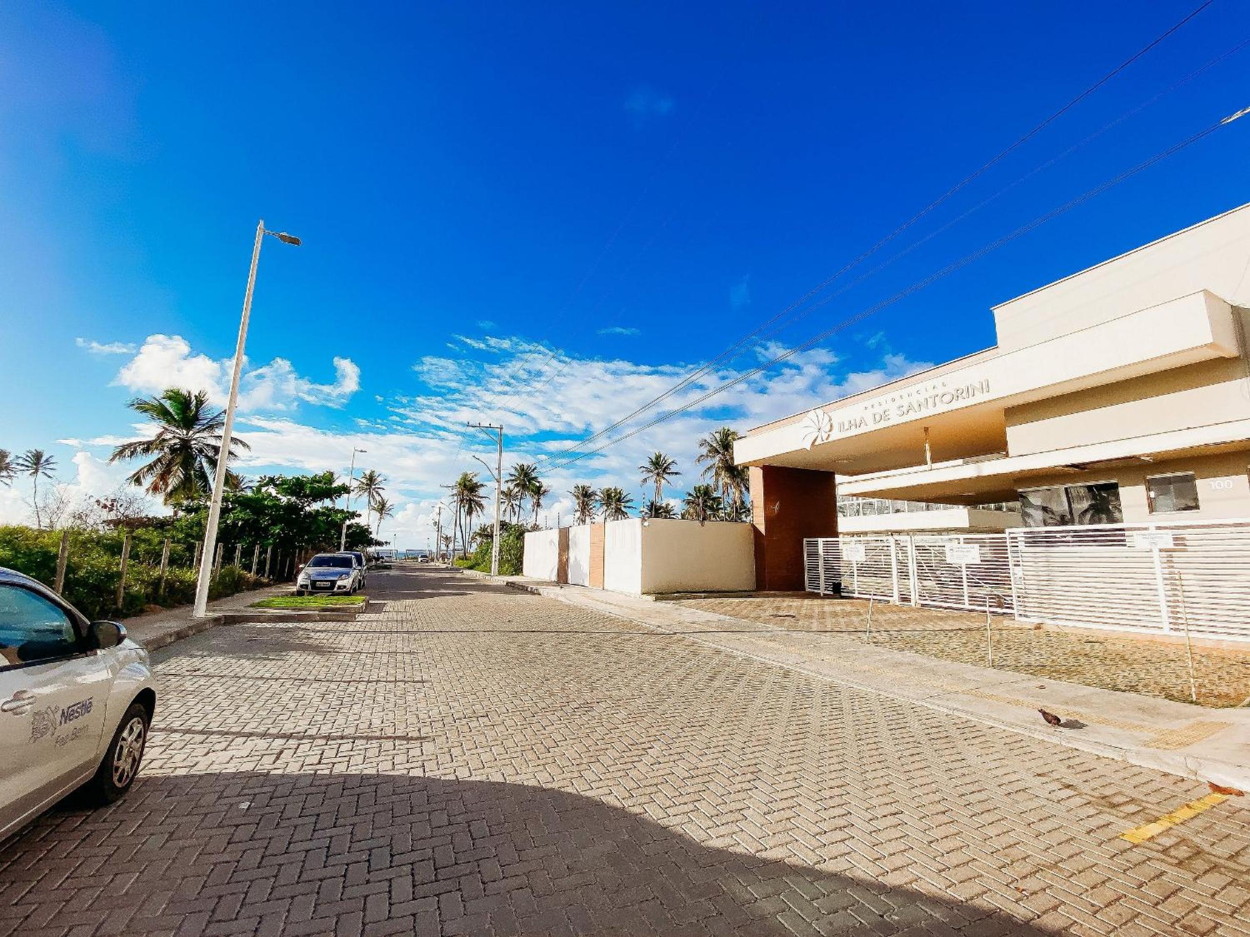 Residencial Ilha de Santorini, 100 m da Praia, Pico de Surfe, Piscina, Parque infantil, 2 Vagas de Garagem