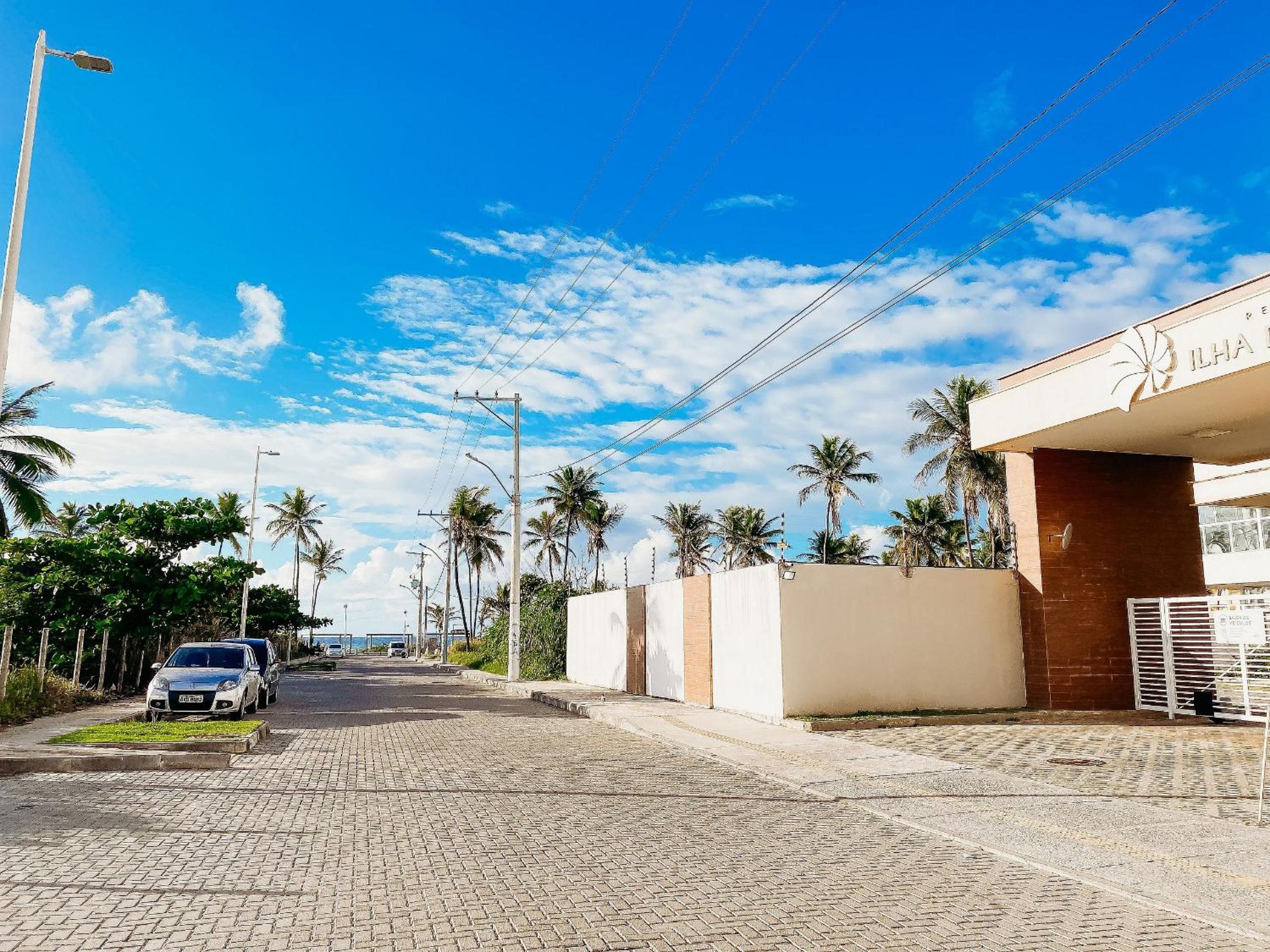 Residencial Ilha de Santorini, 100 m da Praia, Pico de Surfe, Piscina, Parque infantil, 2 Vagas de Garagem