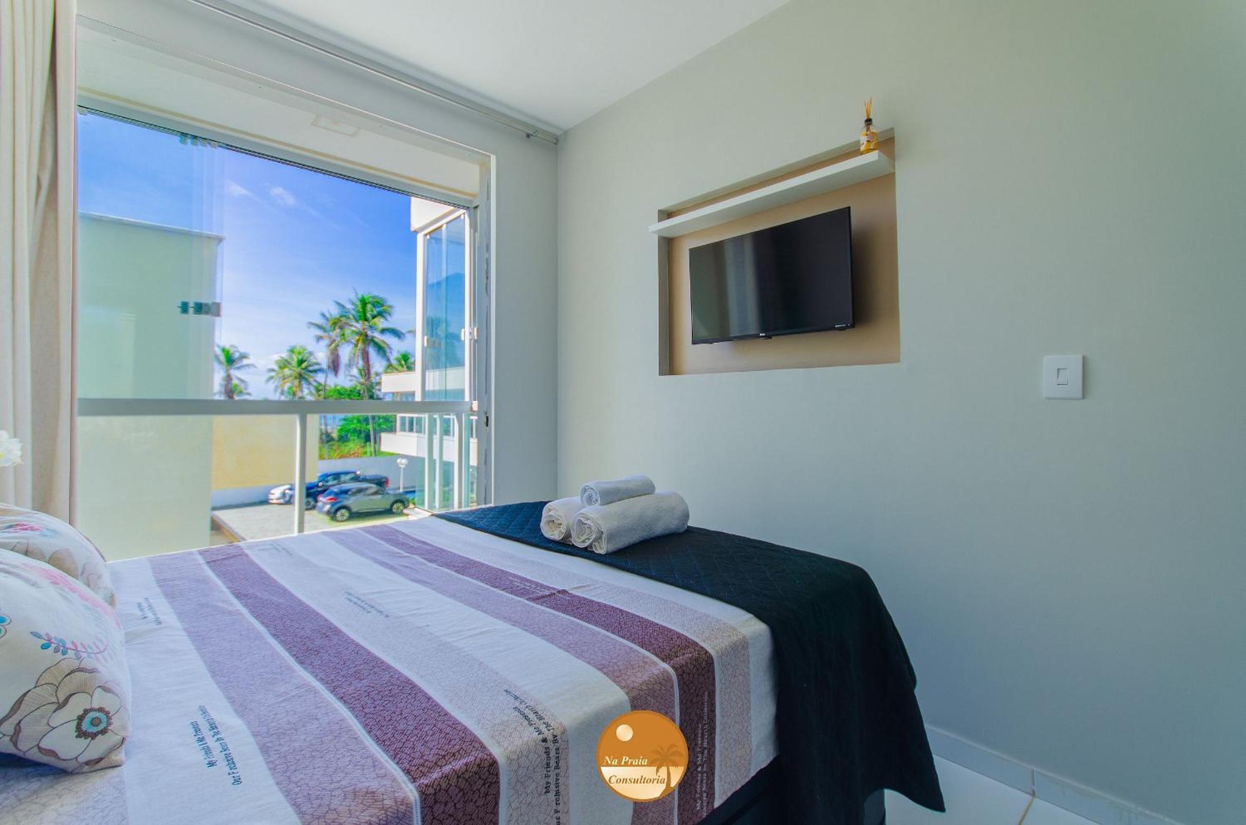 Residencial Ilha de Santorini, 100 m da Praia, Pico de Surfe, Piscina, Parque infantil, 2 Vagas de Garagem
