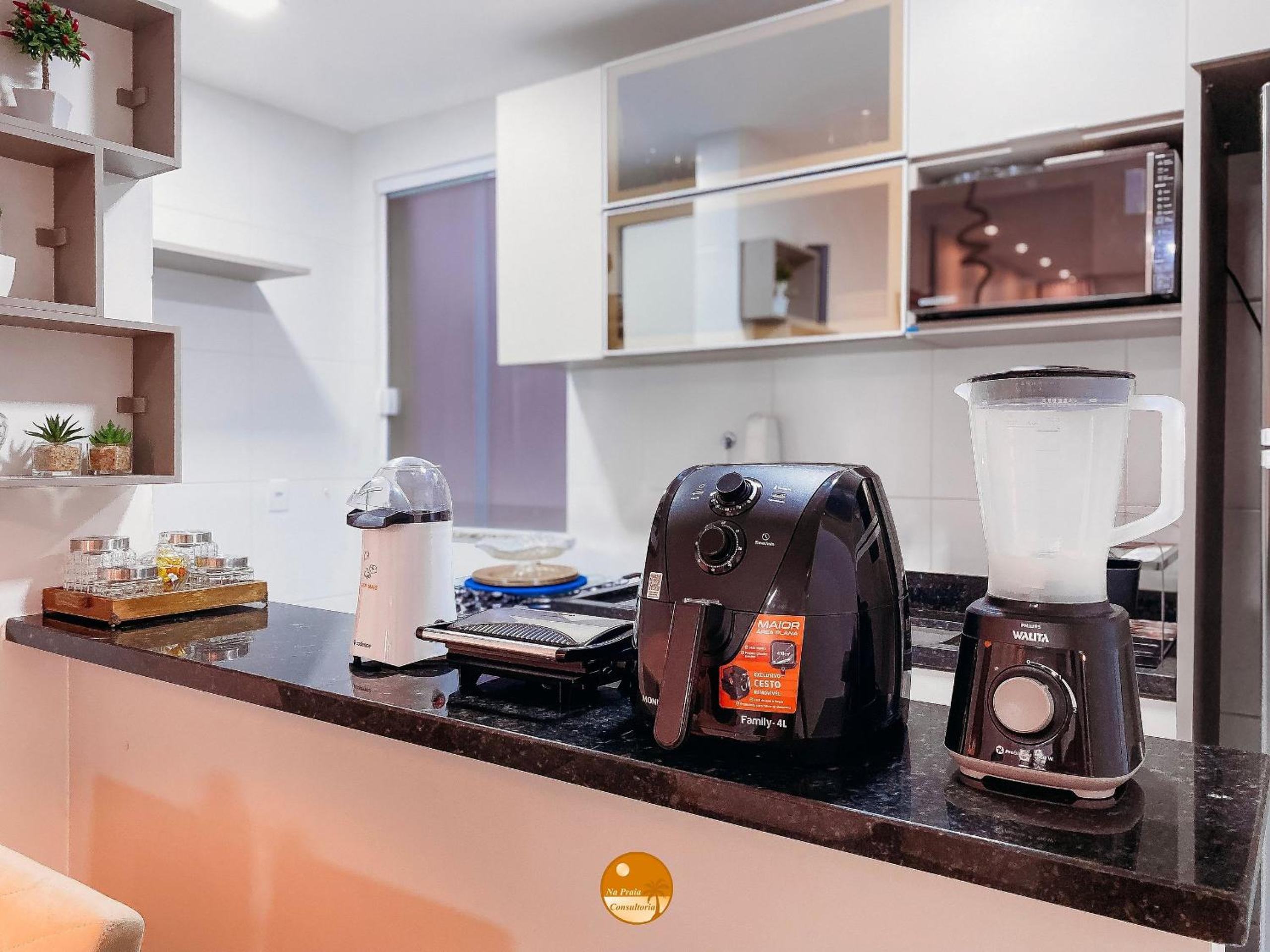 Residencial Ilha de Santorini, 100 m da Praia, Pico de Surfe, Piscina, Parque infantil, 2 Vagas de Garagem