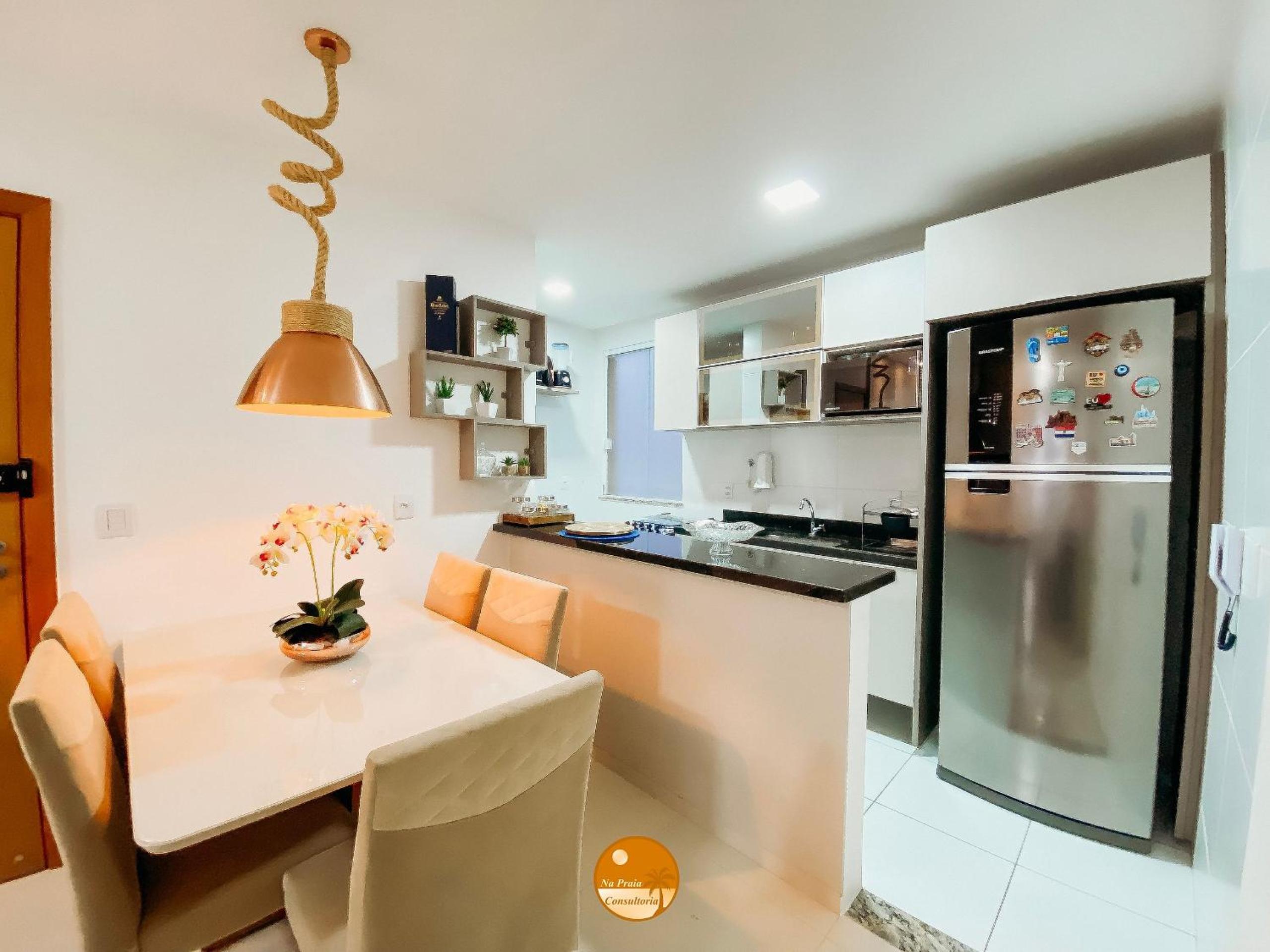 Residencial Ilha de Santorini, 100 m da Praia, Pico de Surfe, Piscina, Parque infantil, 2 Vagas de Garagem