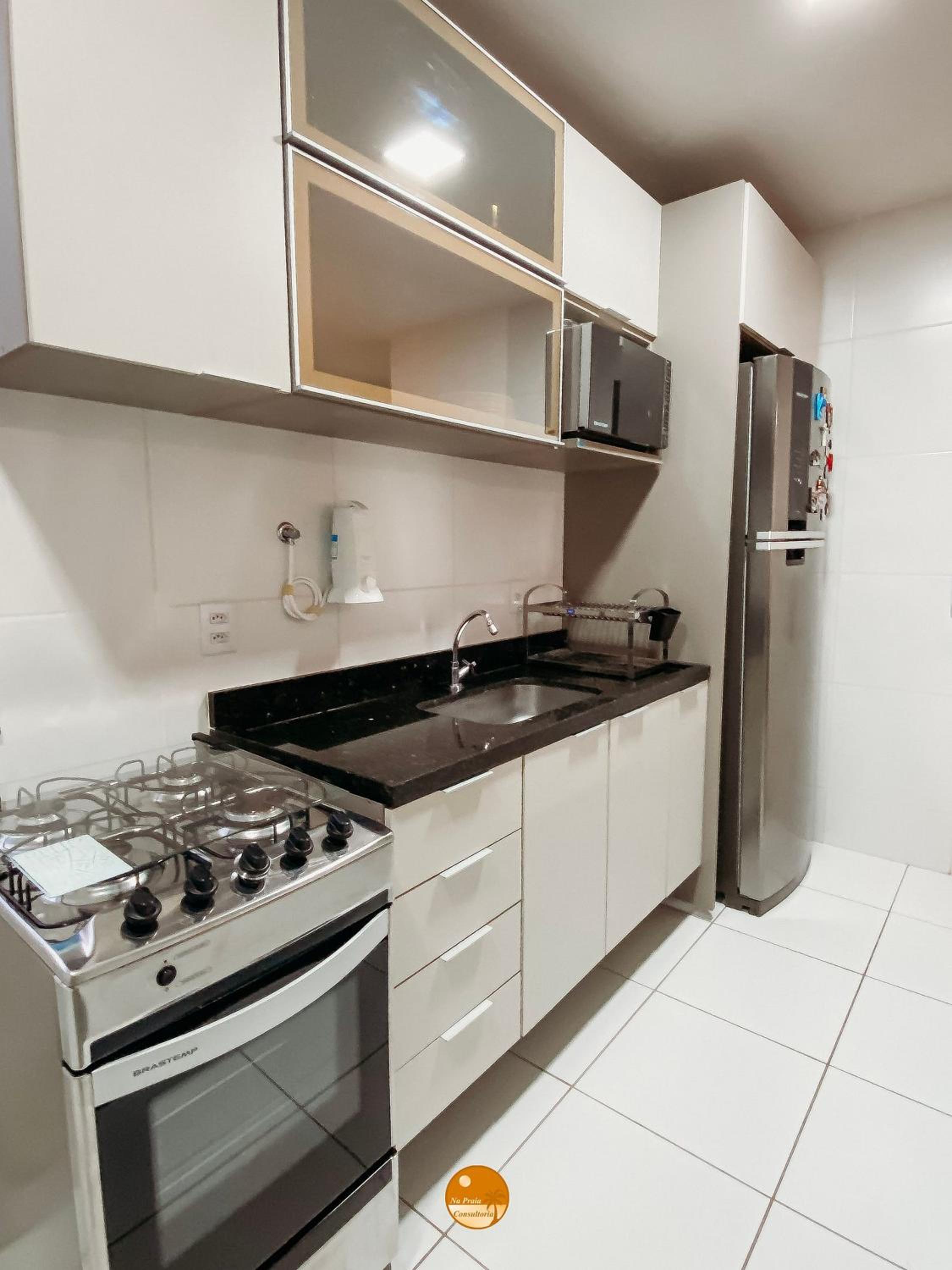 Residencial Ilha de Santorini, 100 m da Praia, Pico de Surfe, Piscina, Parque infantil, 2 Vagas de Garagem