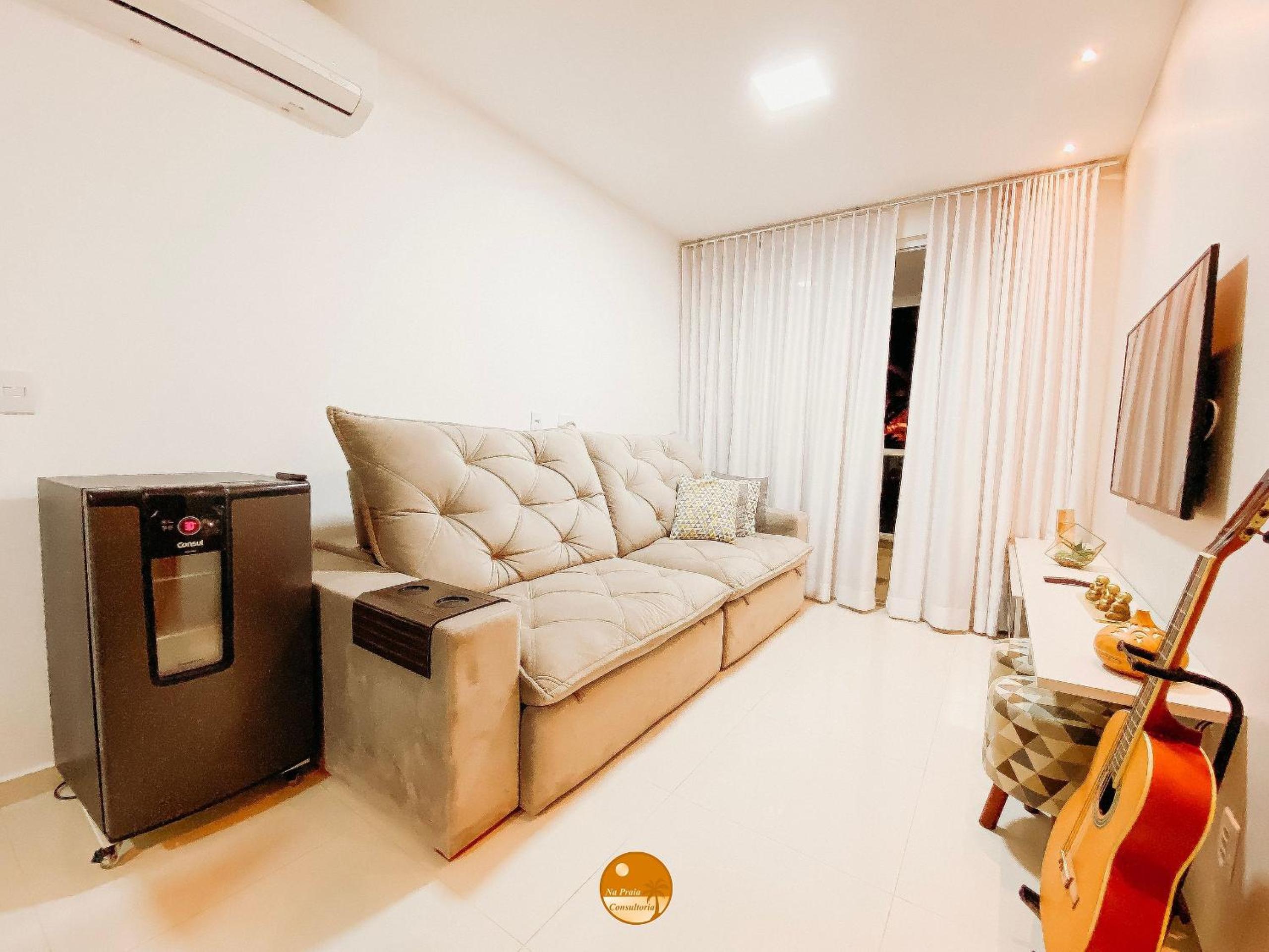 Residencial Ilha de Santorini, 100 m da Praia, Pico de Surfe, Piscina, Parque infantil, 2 Vagas de Garagem