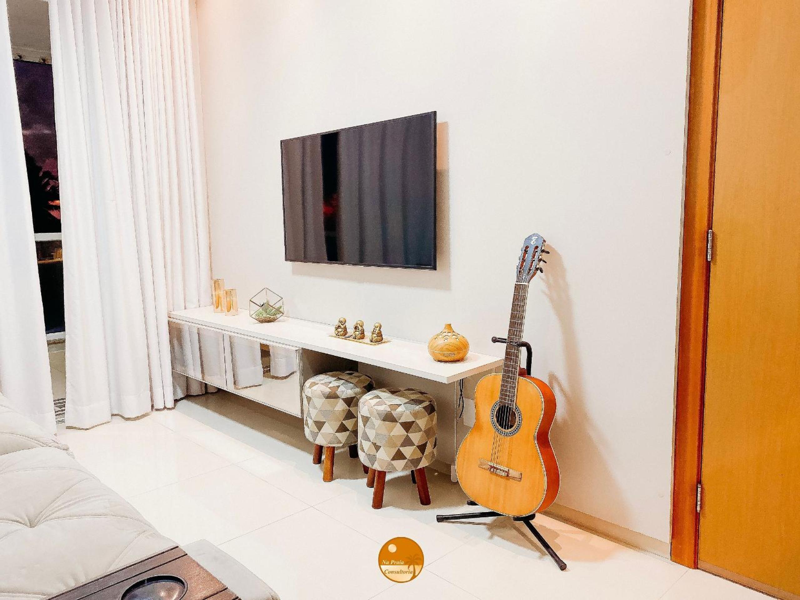 Residencial Ilha de Santorini, 100 m da Praia, Pico de Surfe, Piscina, Parque infantil, 2 Vagas de Garagem