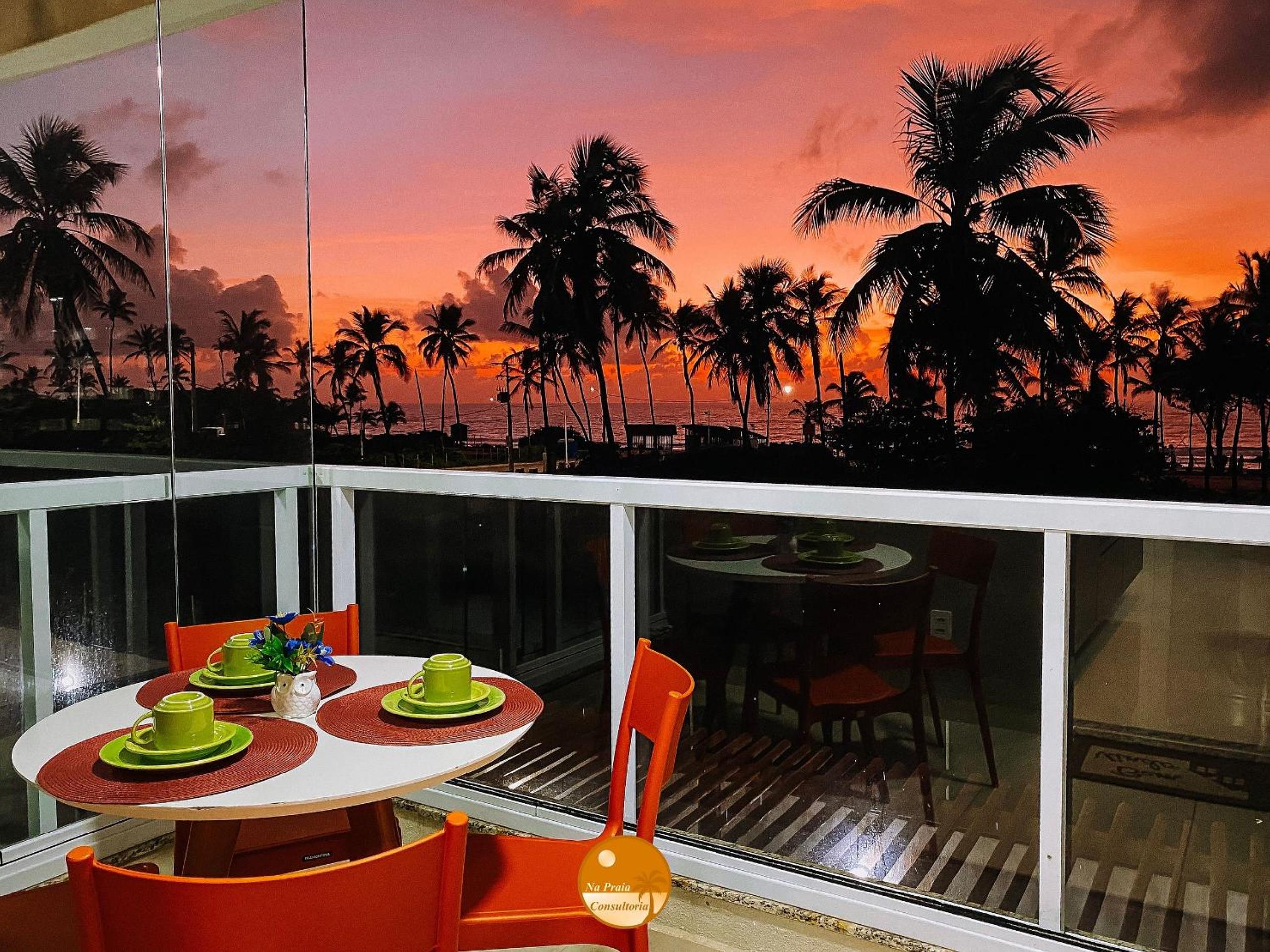 Residencial Ilha de Santorini, 100 m da Praia, Pico de Surfe, Piscina, Parque infantil, 2 Vagas de Garagem