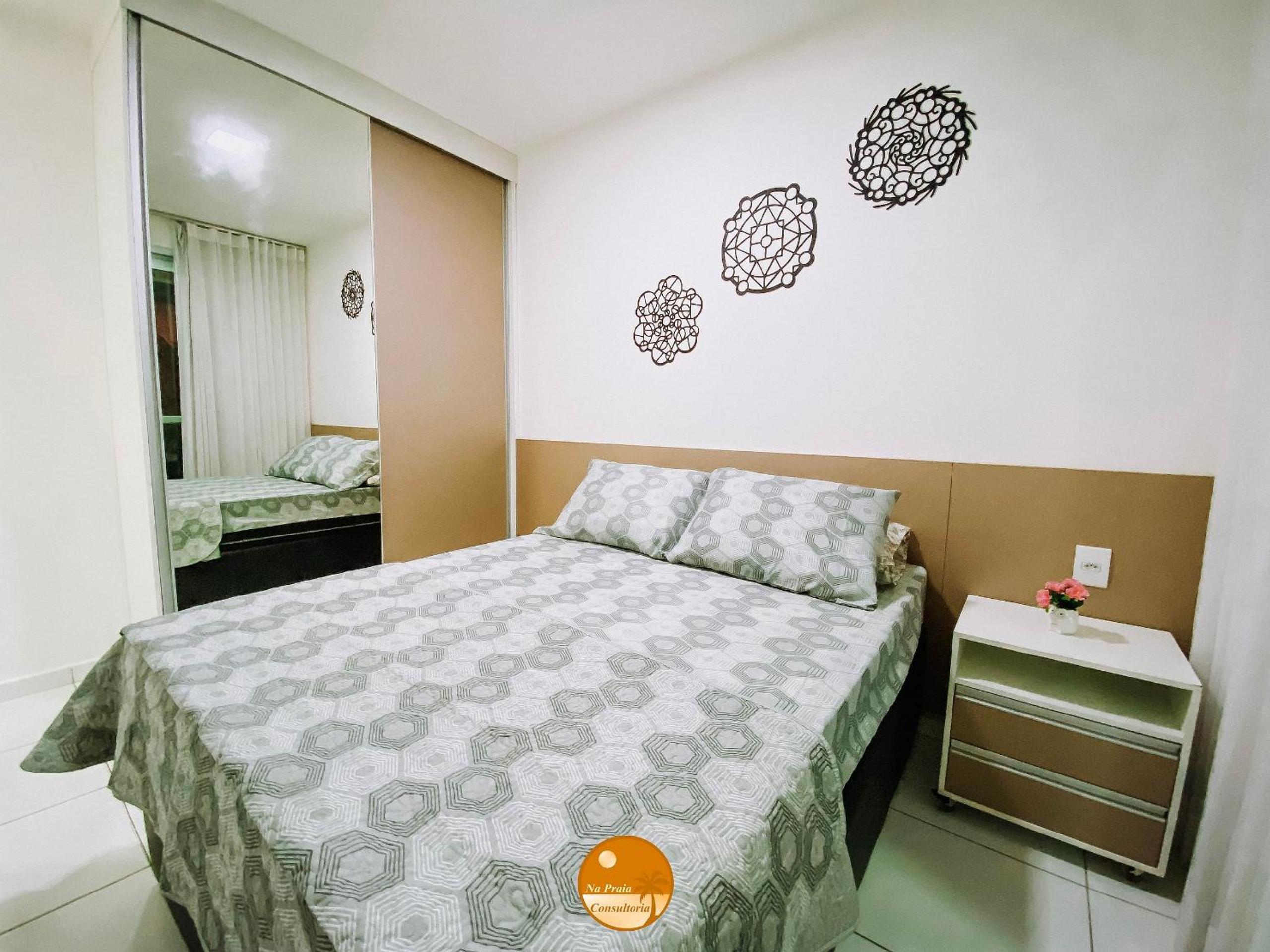 Residencial Ilha de Santorini, 100 m da Praia, Pico de Surfe, Piscina, Parque infantil, 2 Vagas de Garagem