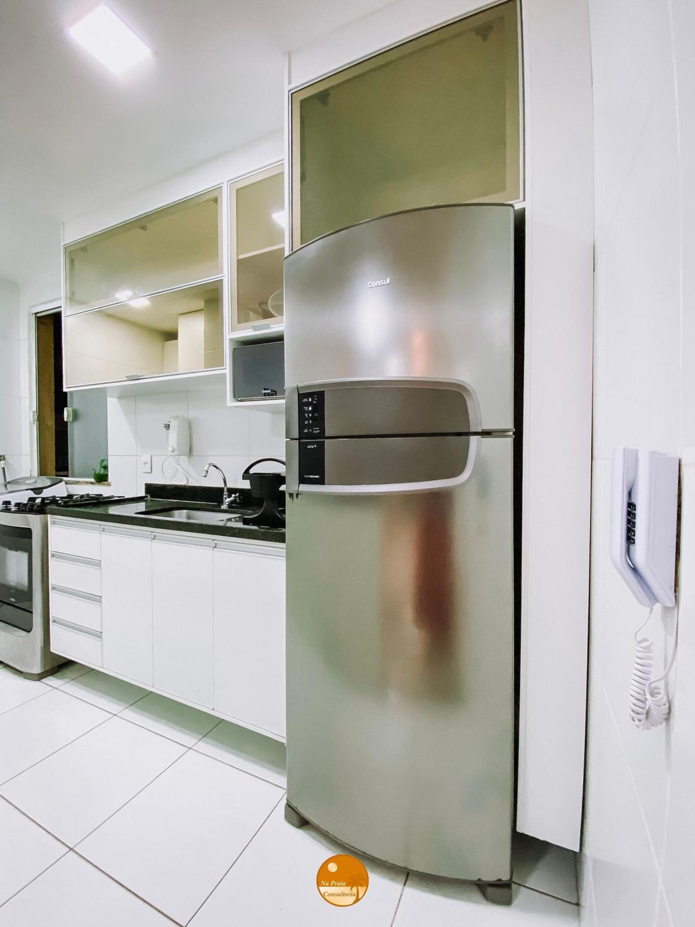 Residencial Ilha de Santorini, 100 m da Praia, Pico de Surfe, Piscina, Parque infantil, 2 Vagas de Garagem