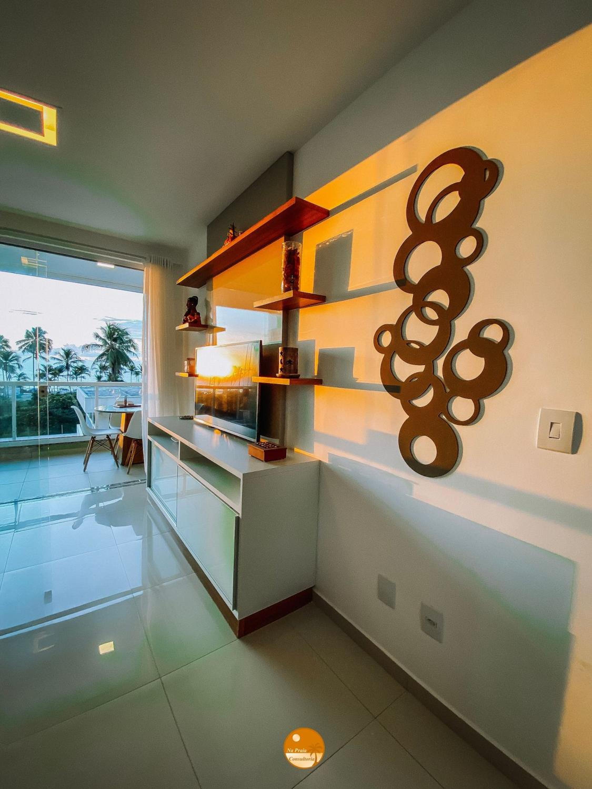 Residencial Ilha de Santorini, 100 m da Praia, Pico de Surfe, Piscina, Parque infantil, 2 Vagas de Garagem