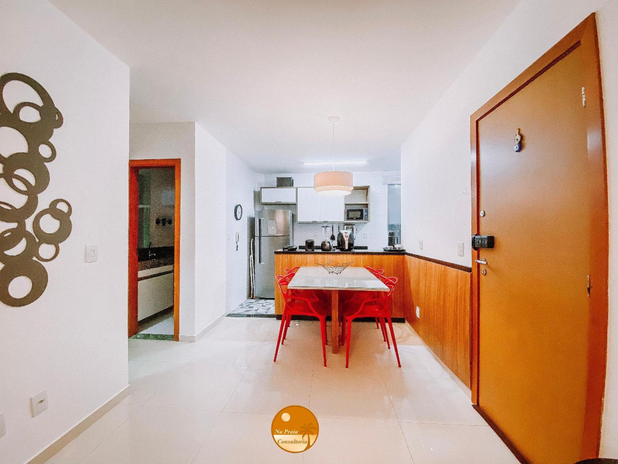 Residencial Ilha de Santorini, 100 m da Praia, Pico de Surfe, Piscina, Parque infantil, 2 Vagas de Garagem