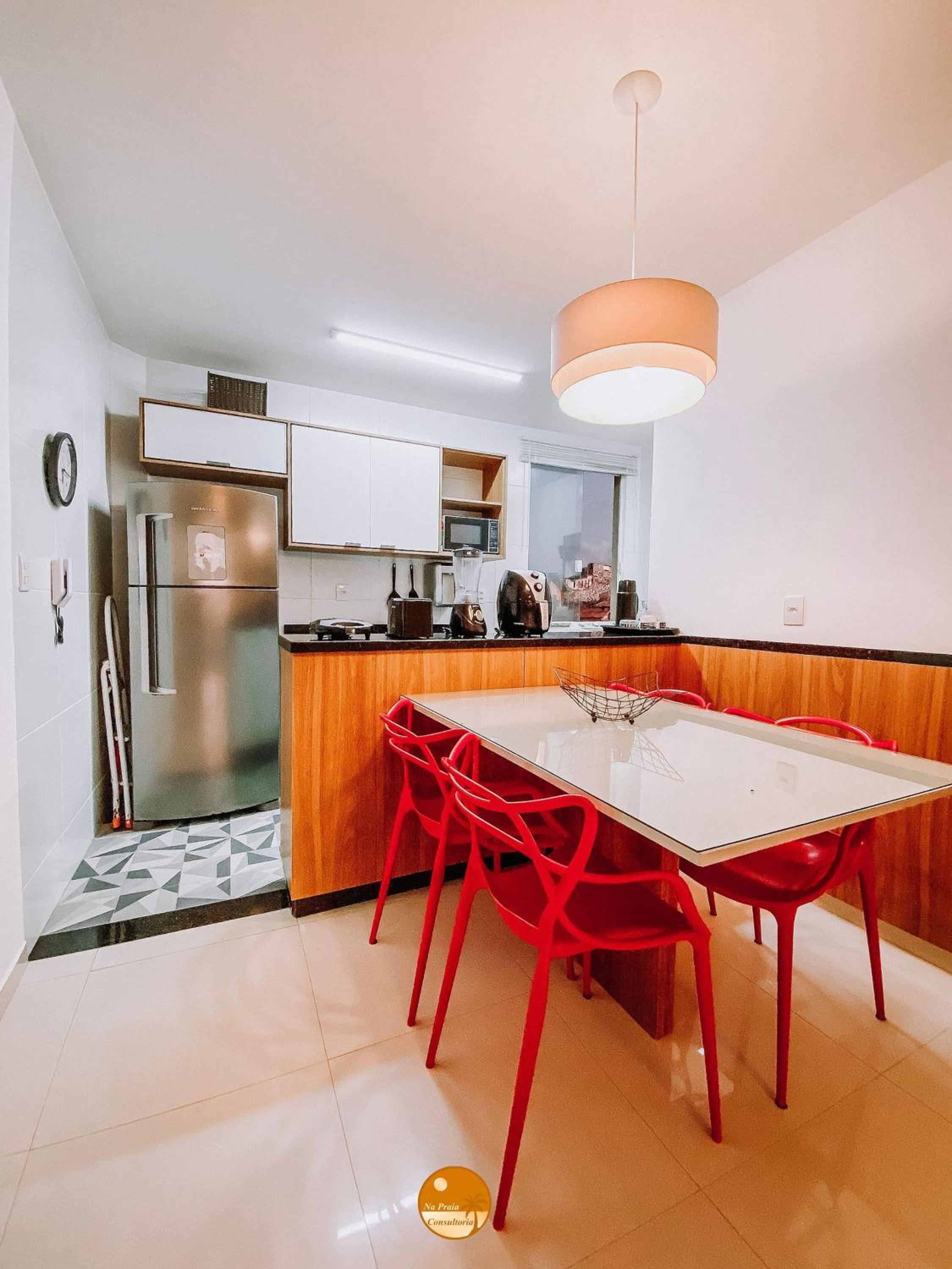 Residencial Ilha de Santorini, 100 m da Praia, Pico de Surfe, Piscina, Parque infantil, 2 Vagas de Garagem
