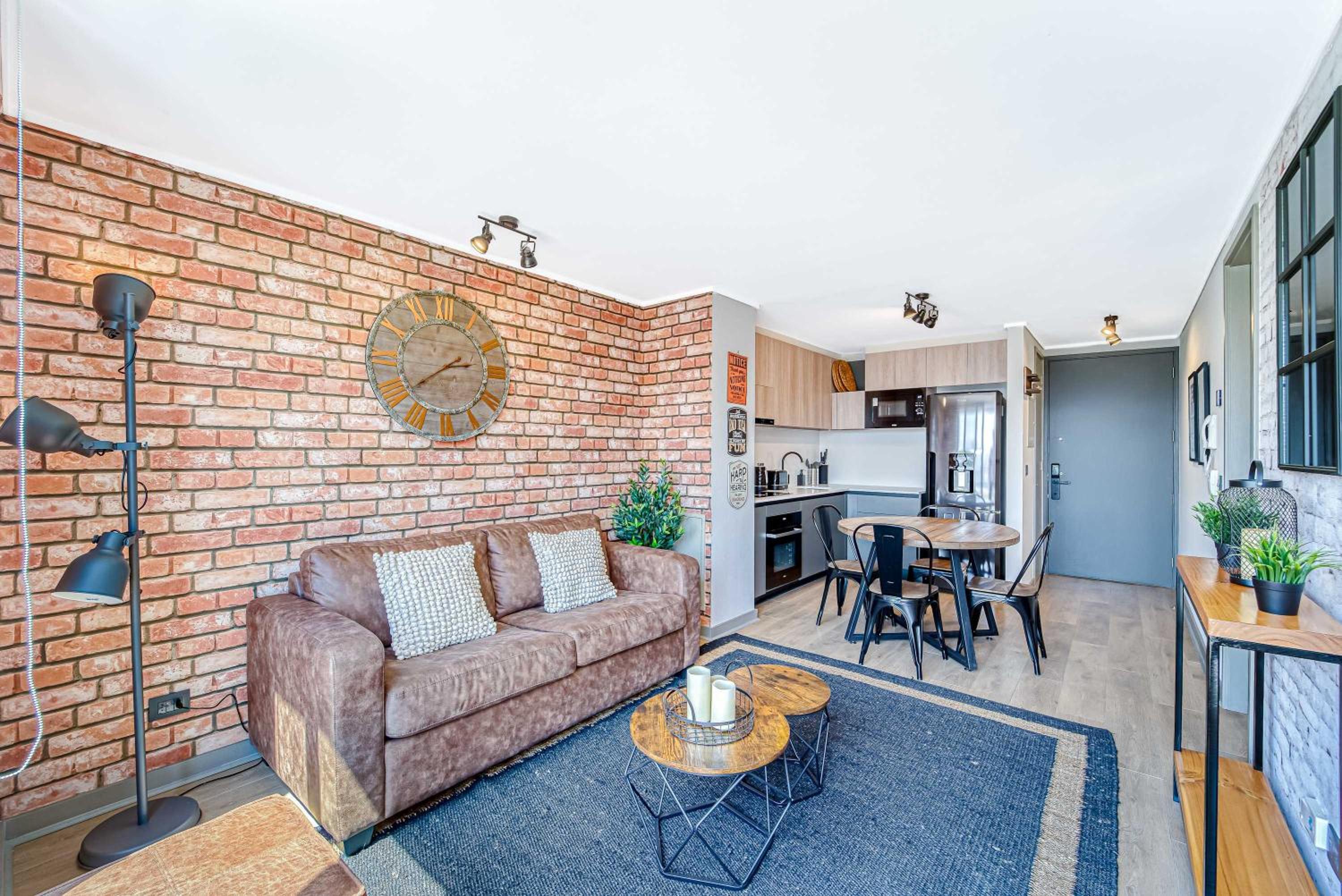 Espacio Nunoa 1BR balcony and free parking