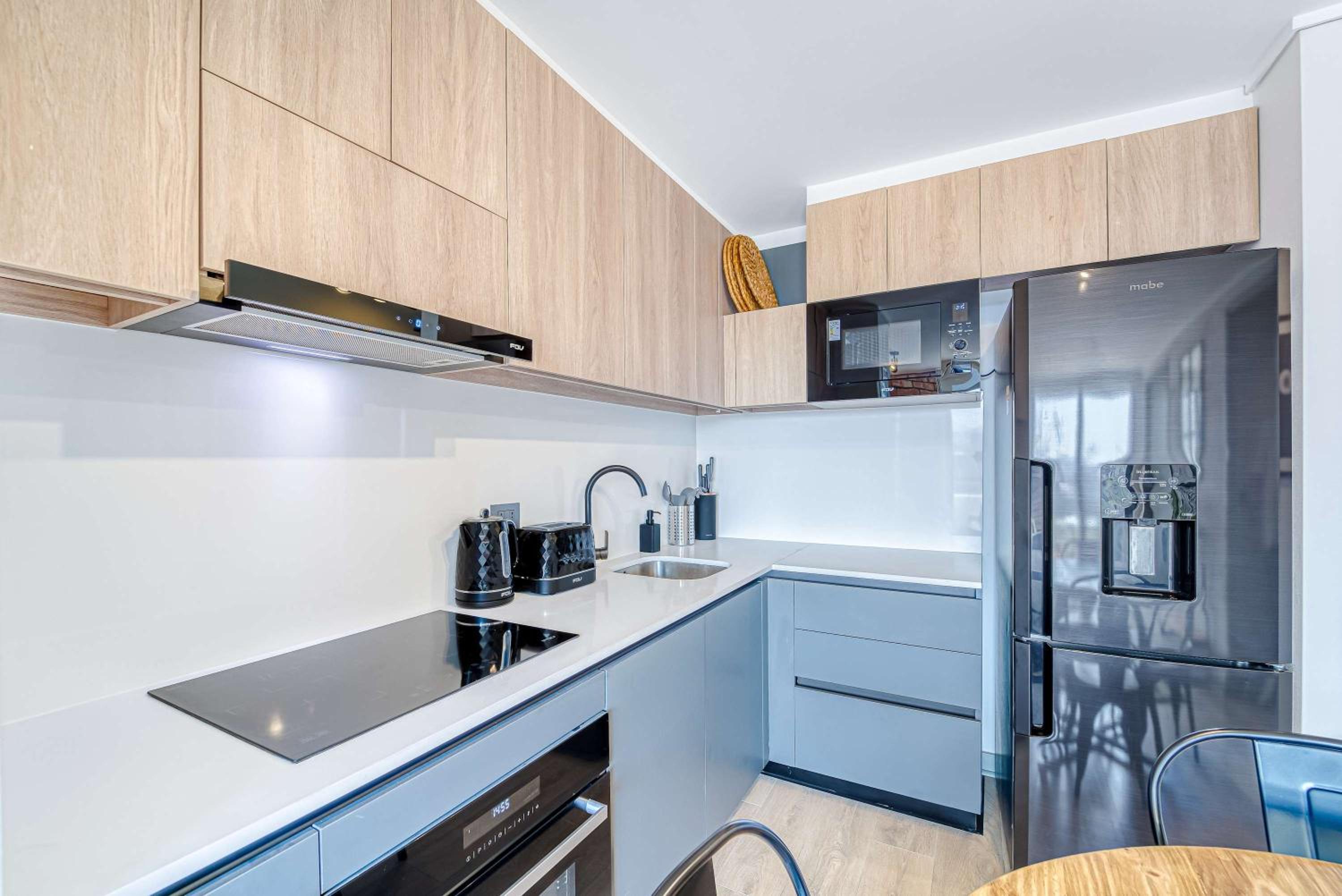 Espacio Nunoa 1BR balcony and free parking