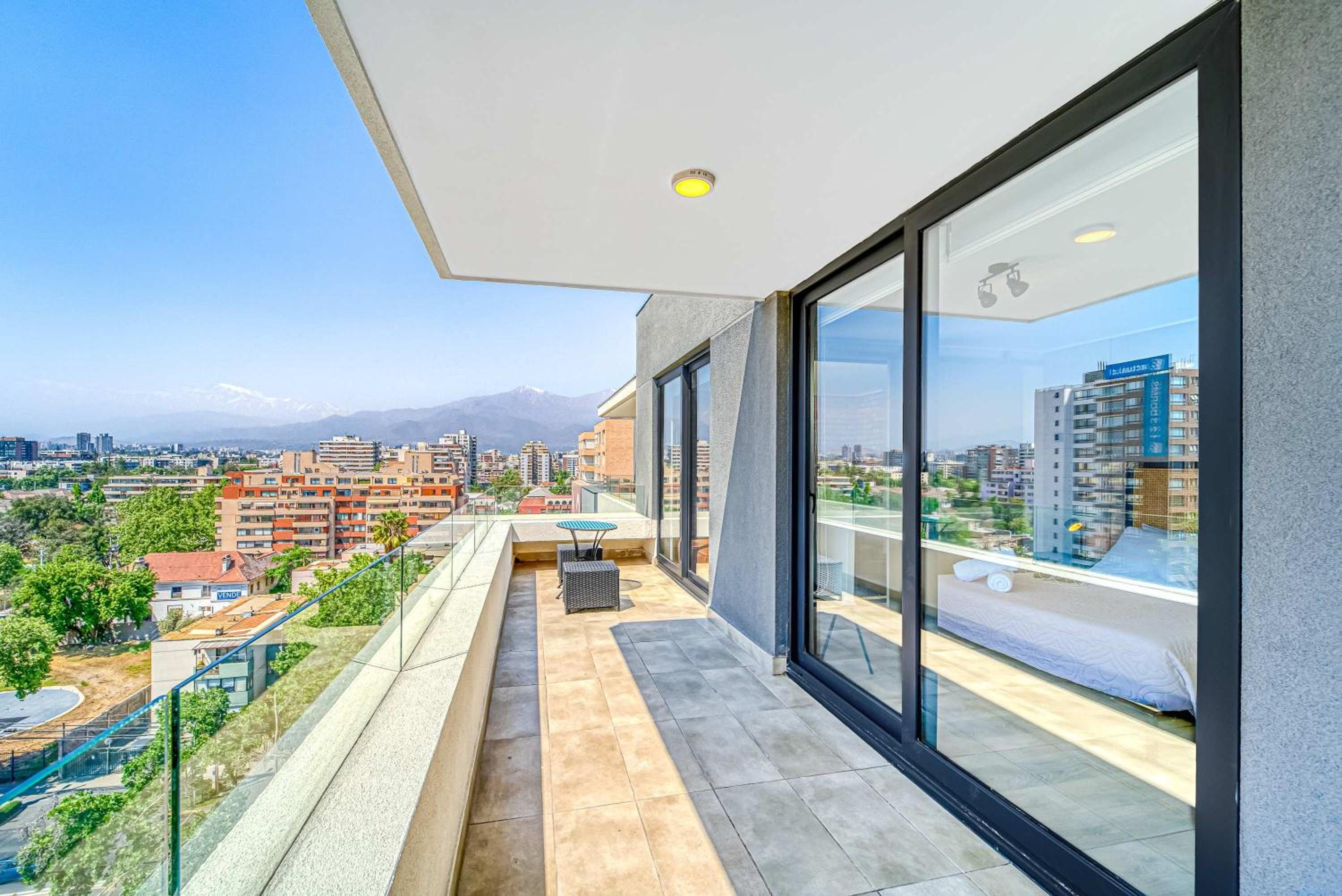 Espacio Nunoa 1BR balcony and free parking