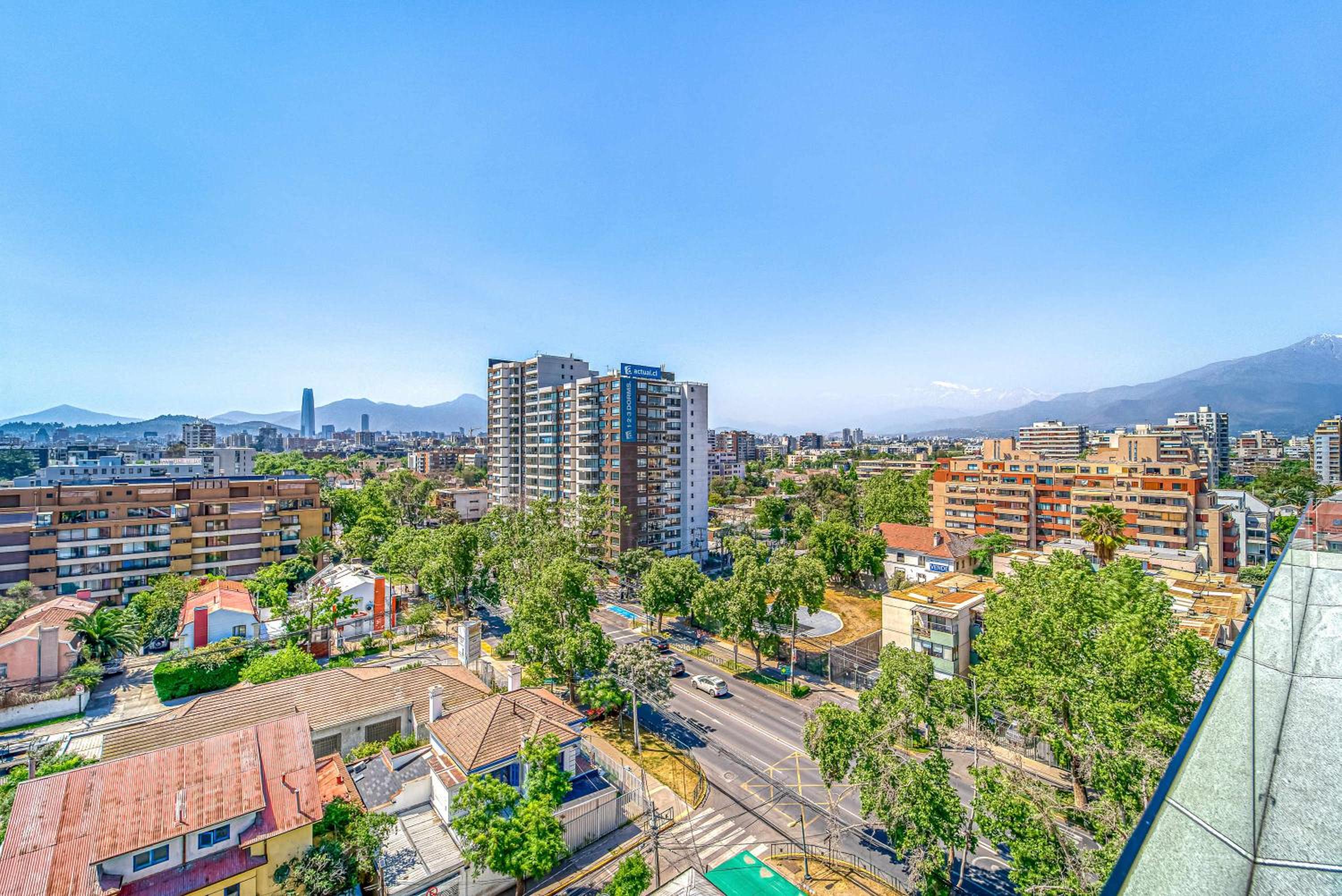 Espacio Nunoa 1BR balcony and free parking