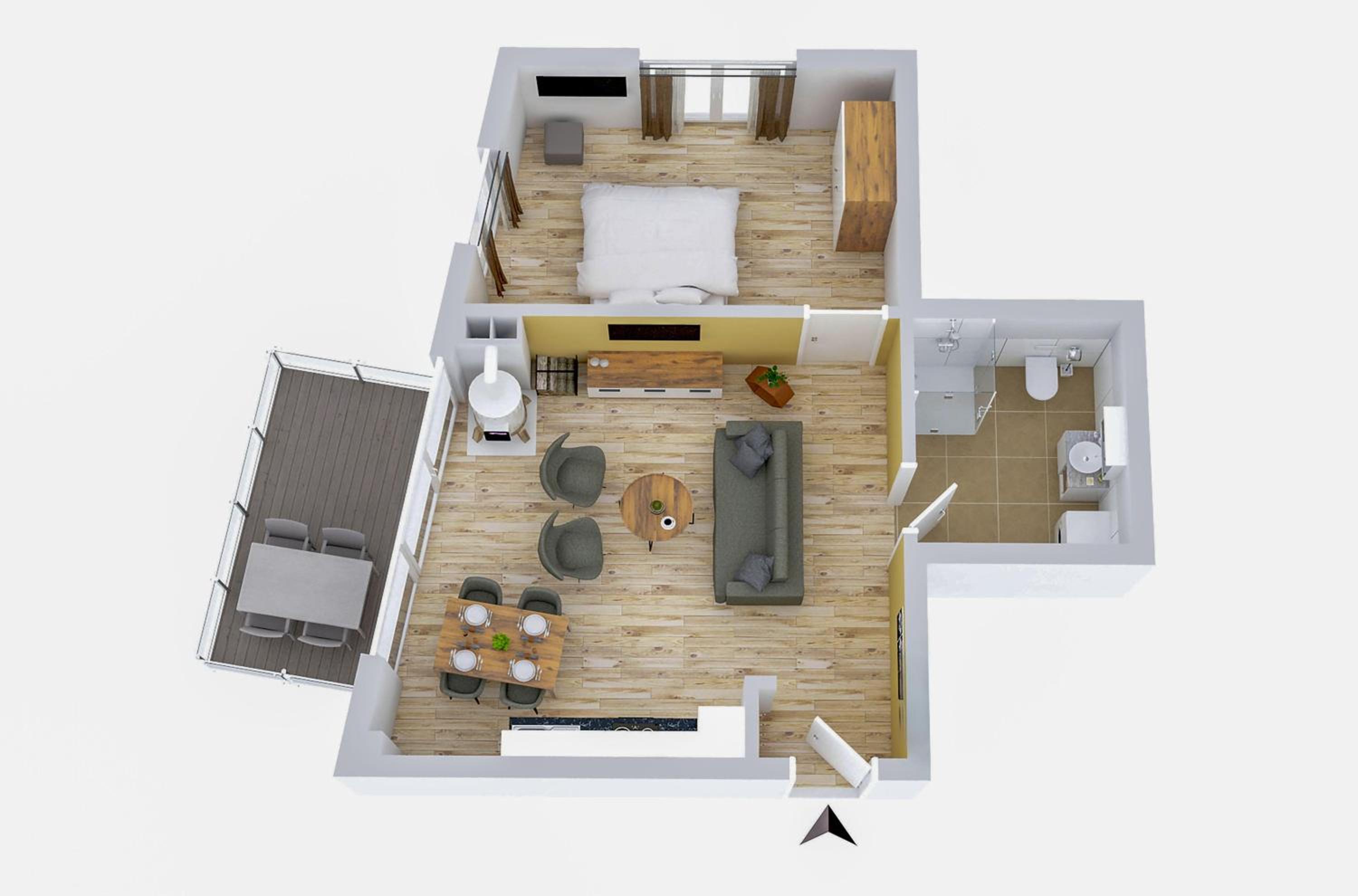 hotel room