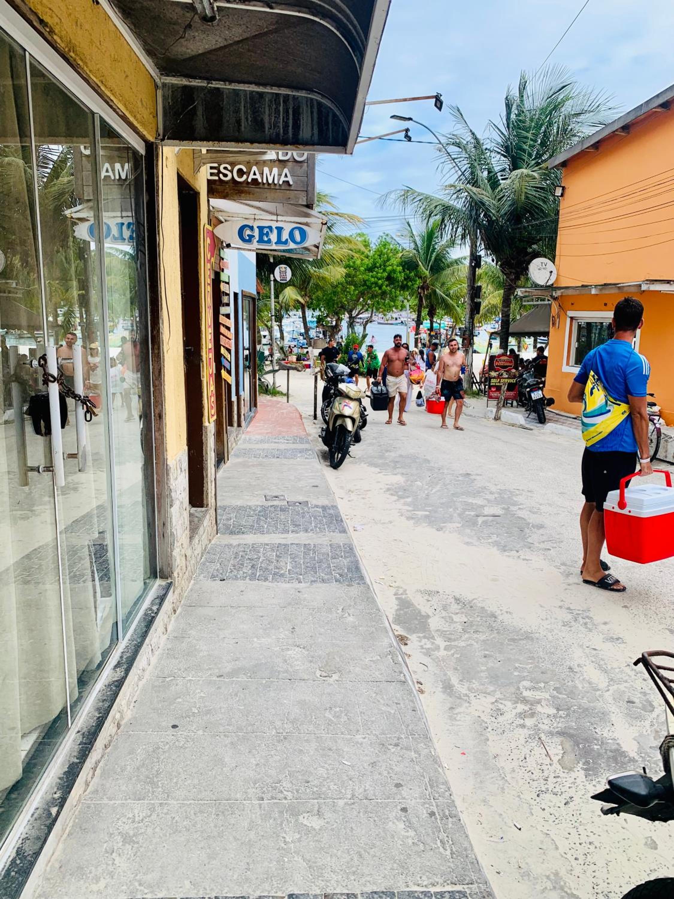 Flet pé na areia dos anjos
