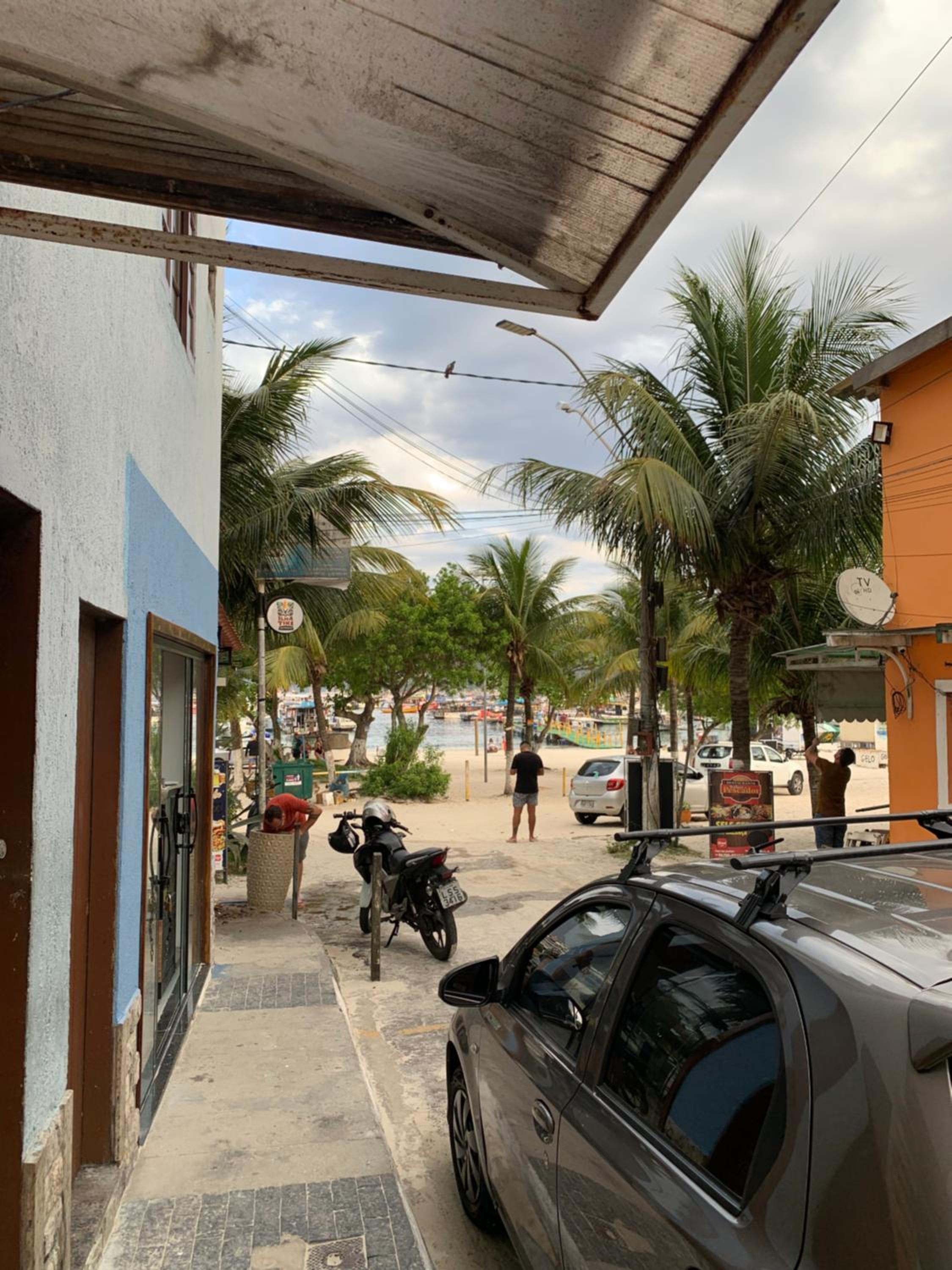 Flet pé na areia dos anjos