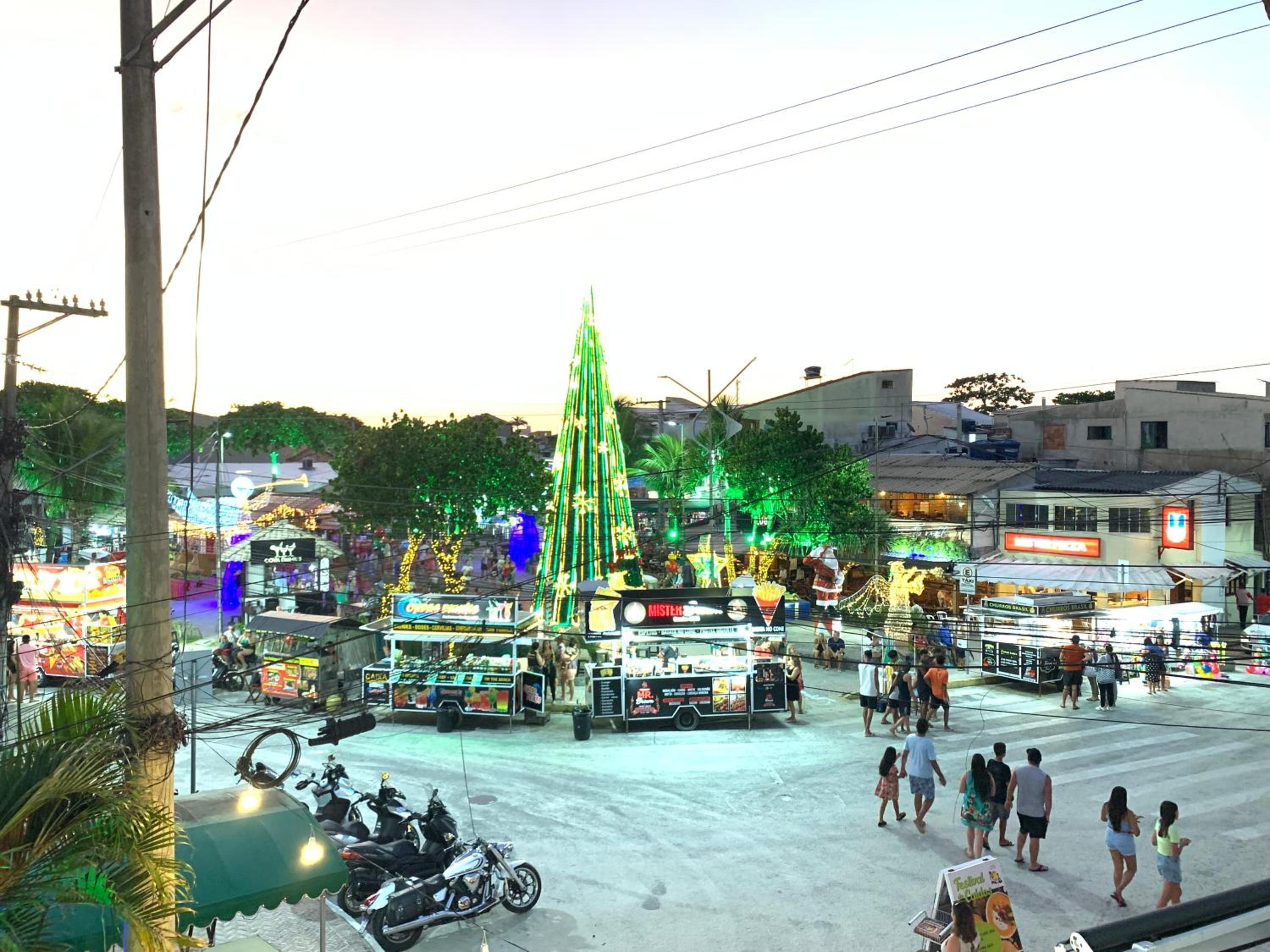 Flet pé na areia dos anjos