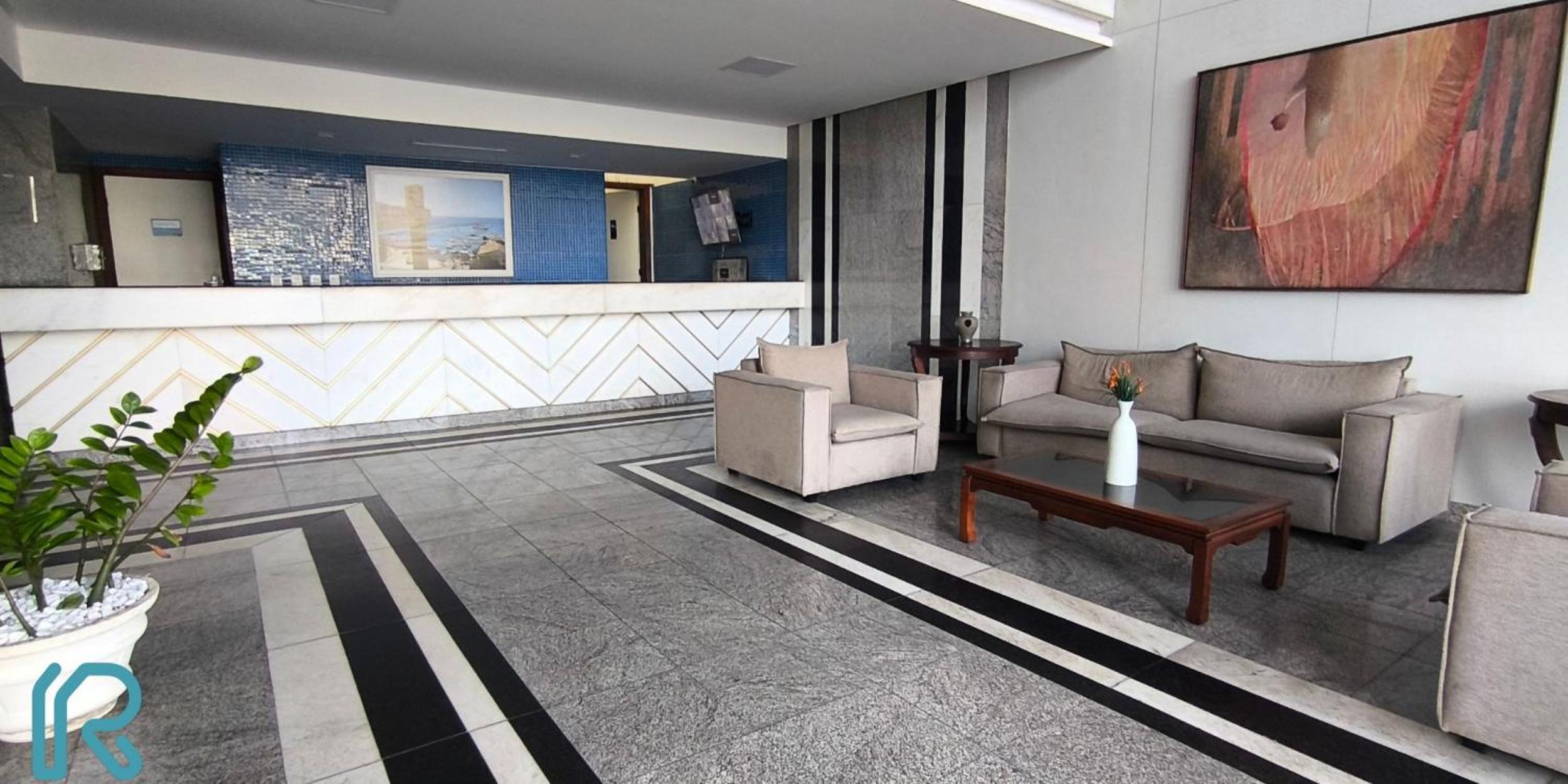 Flat Completo com cozinha no Melhor da Pituba, WIFI, Ar, Netflix, EDF Frente Mar, Piscina