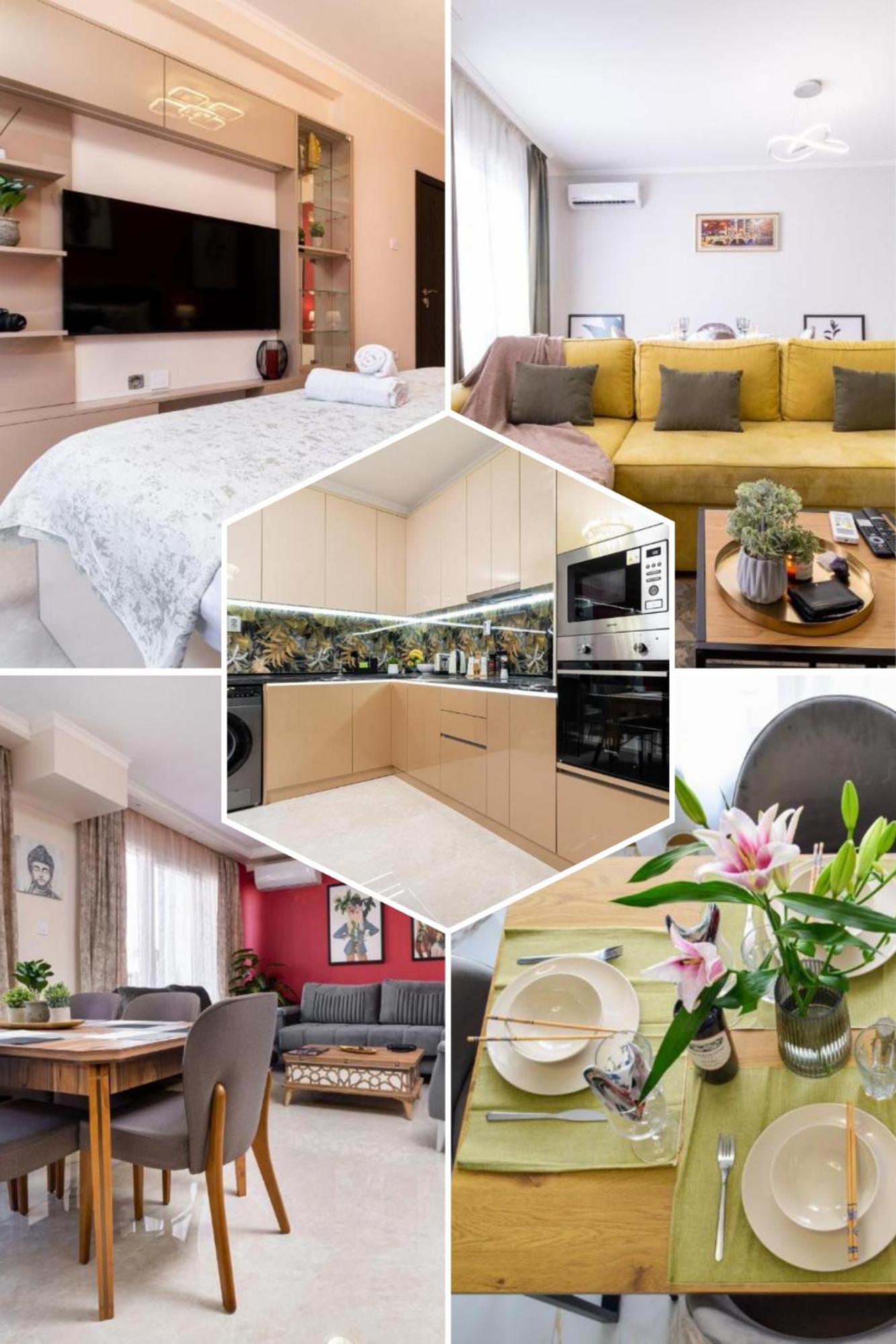 Modern & Elegant City Center Apartments