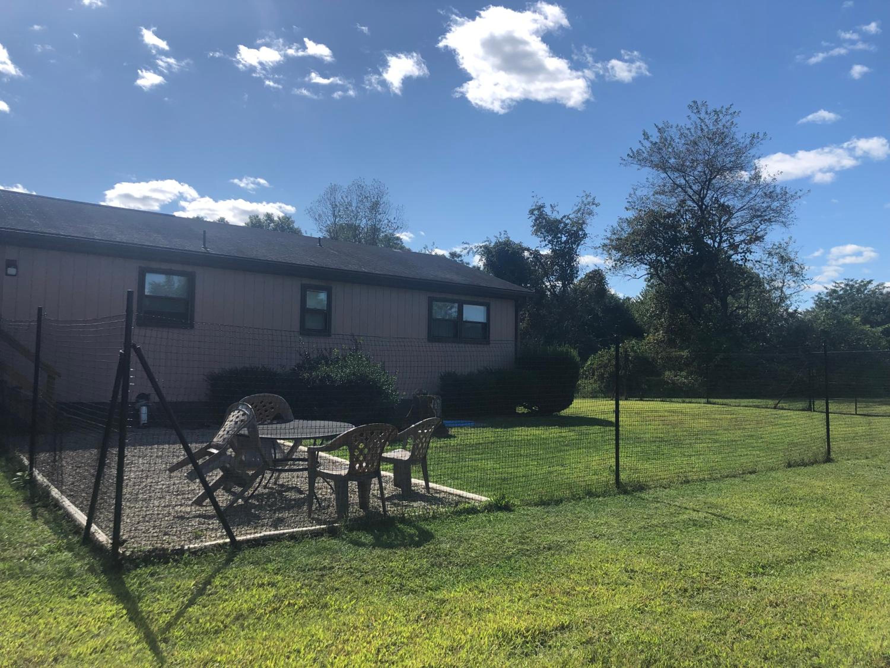 Fenced Yard Chalets from Good Dog Vacations at Big Valley Resort
