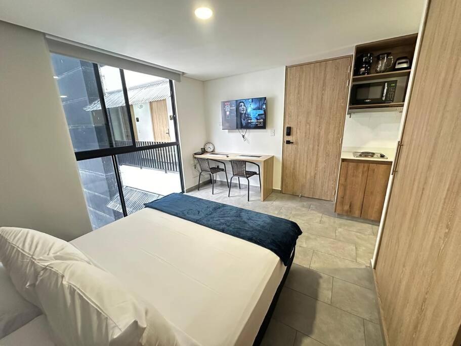 Estocolmo 405-Apartaestudio amoblado cerca CC Portal de Quindío