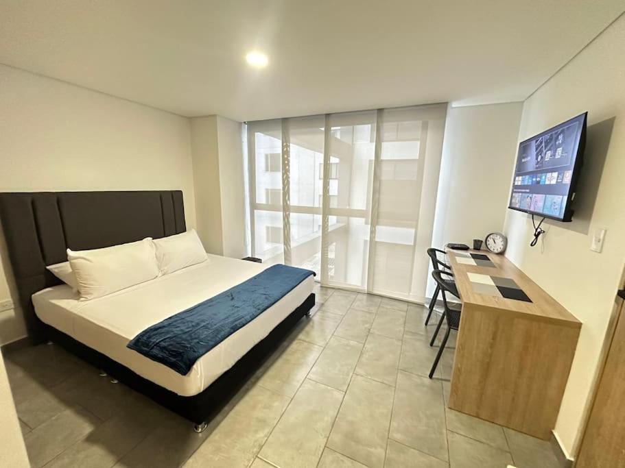 Estocolmo 405-Apartaestudio amoblado cerca CC Portal de Quindío