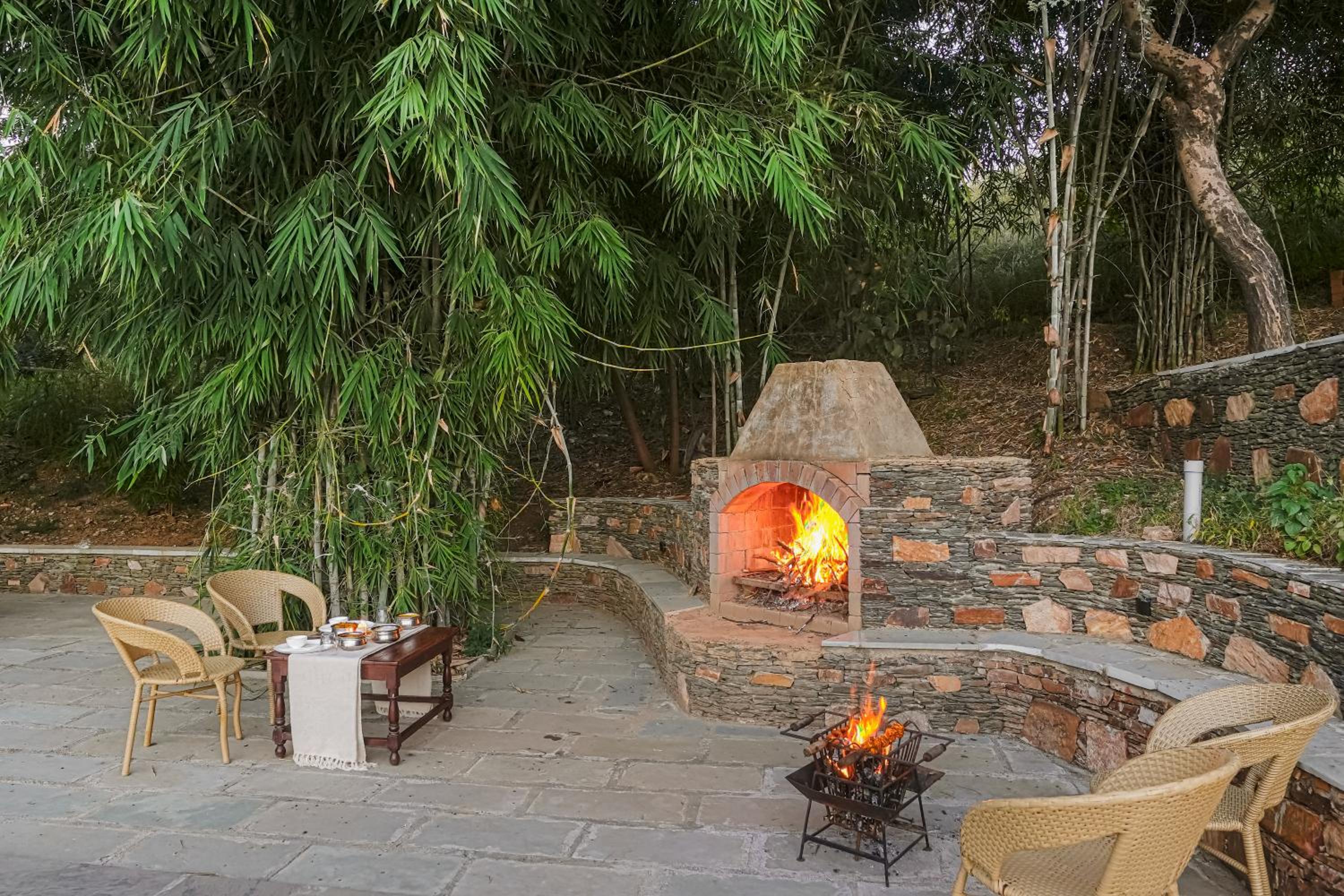 SaffronStays Bela Retreat view 3