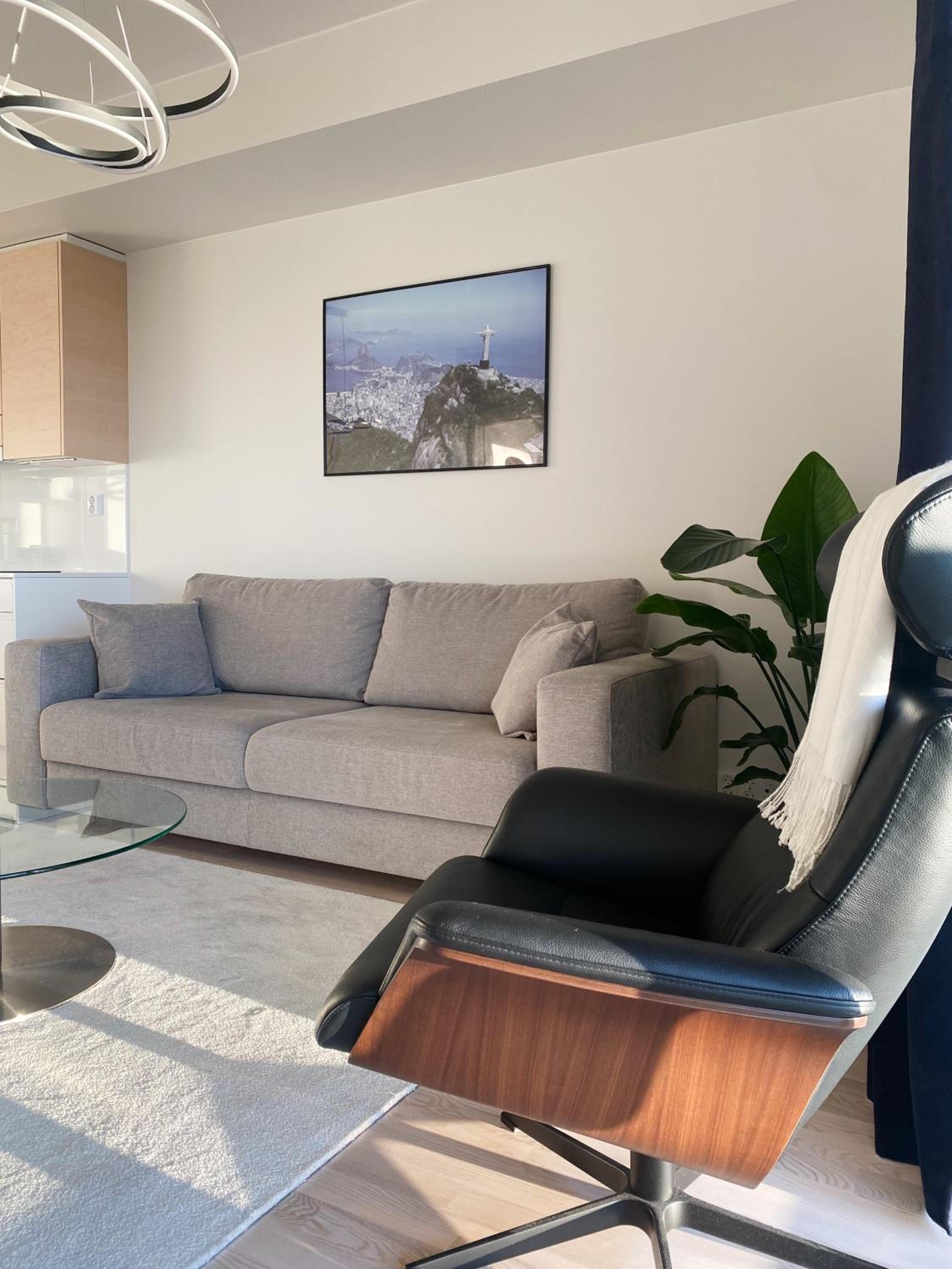 New Sky High LR, 1BR, 1BA, Sauna, GBalcony, 45m2, 11krs view 2
