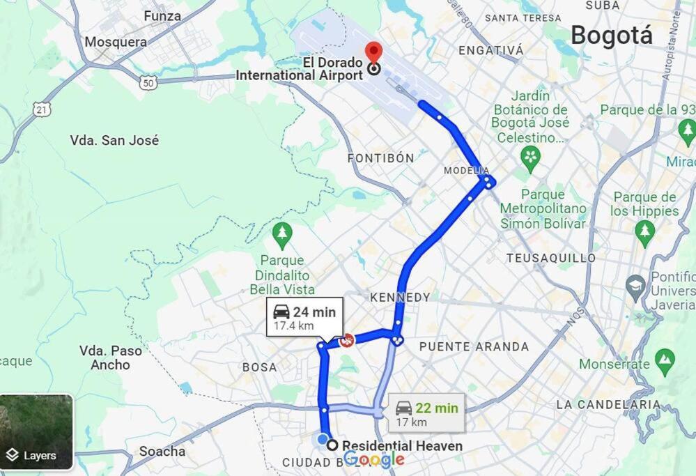 Acogedor Apartamento en zona residencial con vista a la ciudad Wi-Fi 350 Mbps