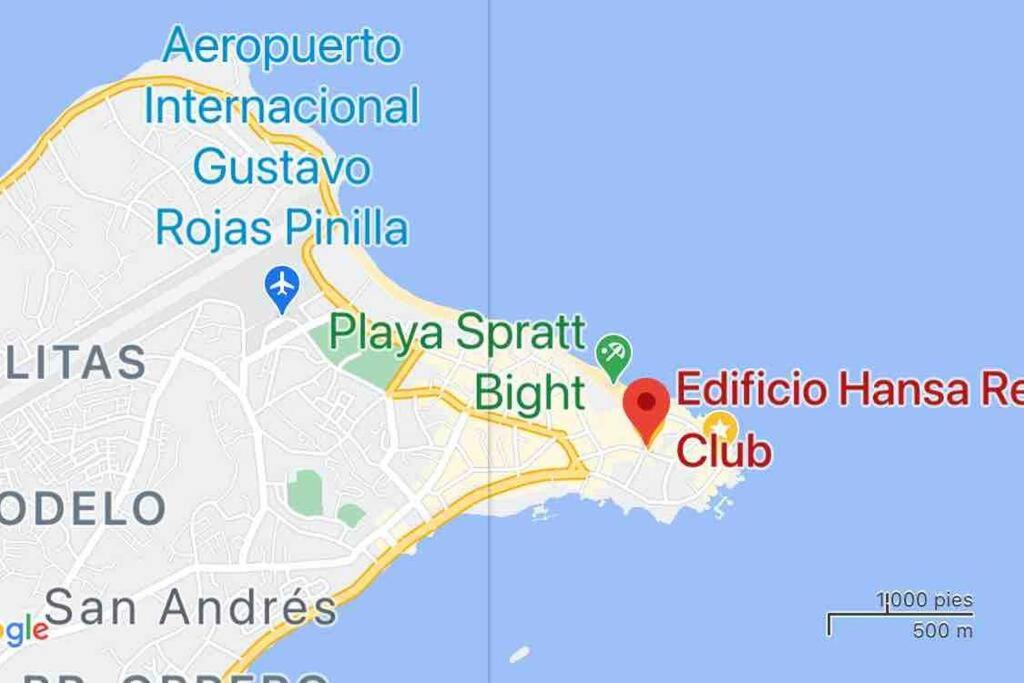San Andres WiFi HR206 Apto One Room 5 Personas