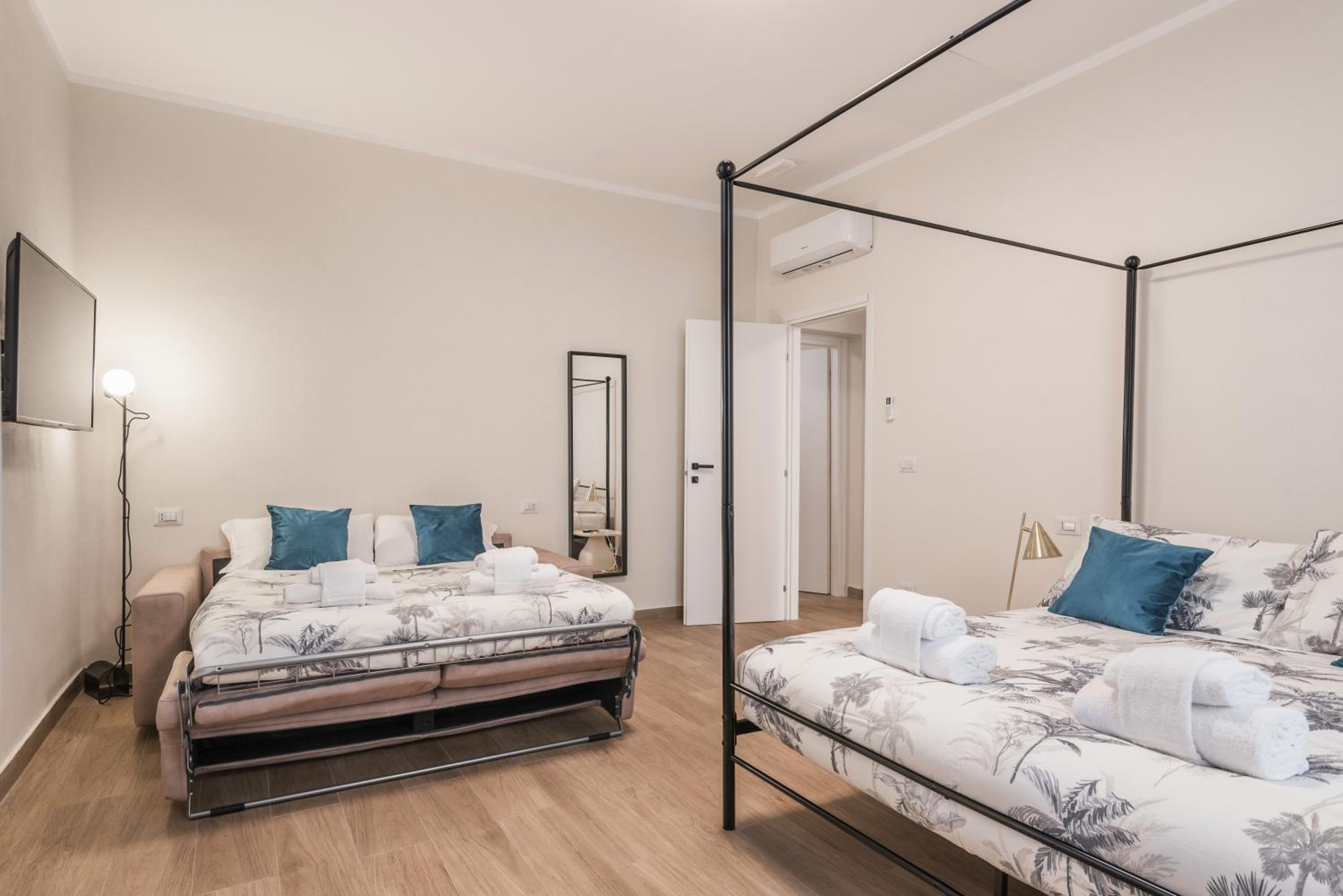 C1 Top Class Apartments, 2 camere delux, max 6 persone distante 15 minuti a piedi da Fontana di Trevi
