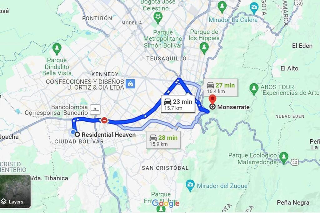 Acogedor Apartamento en zona residencial con vista a la ciudad Wi-Fi 350 Mbps