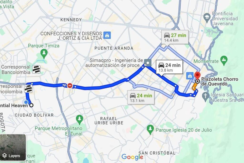 Acogedor Apartamento en zona residencial con vista a la ciudad Wi-Fi 350 Mbps