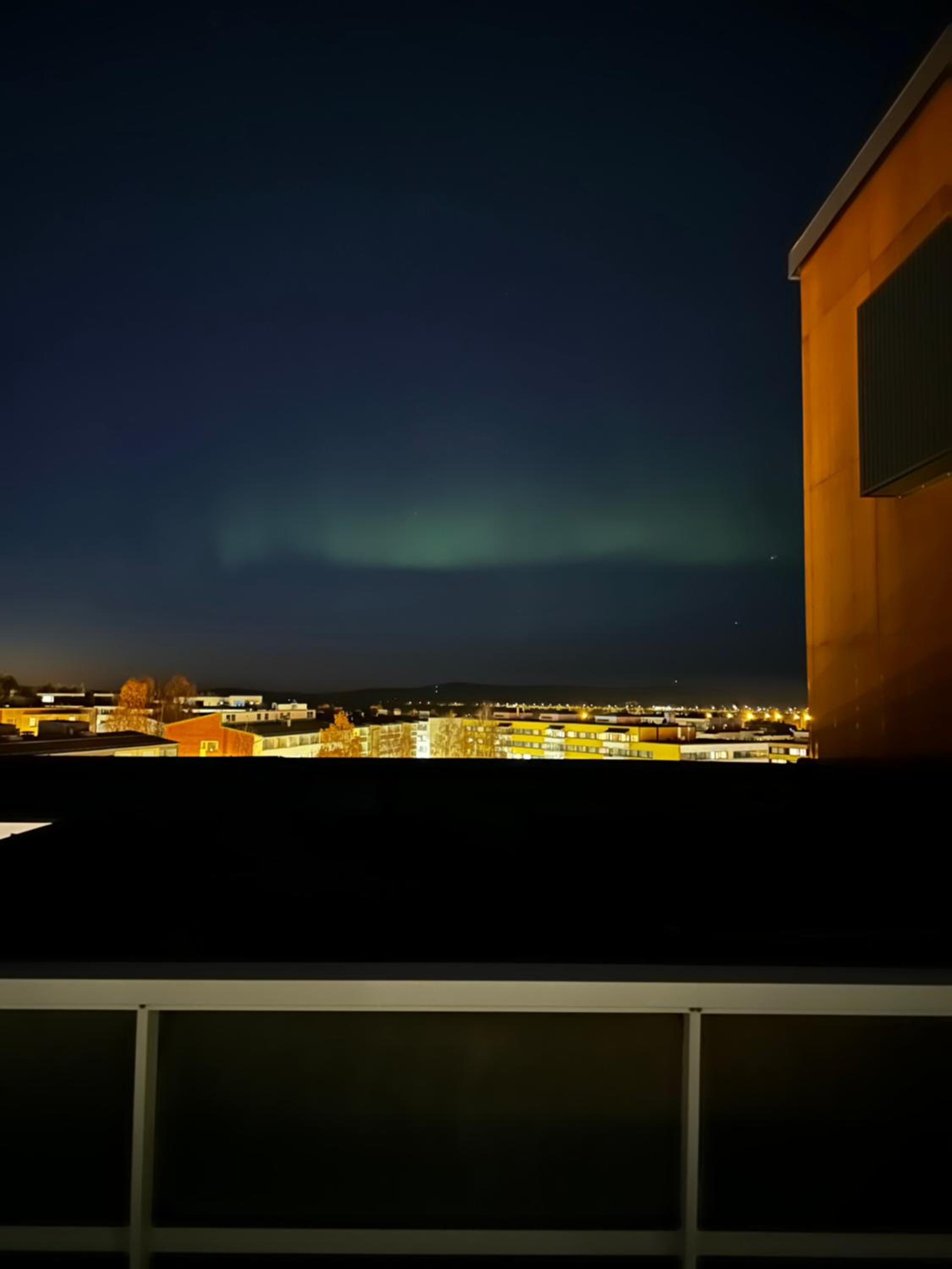 Rooftop penthouse with aurora terrace
