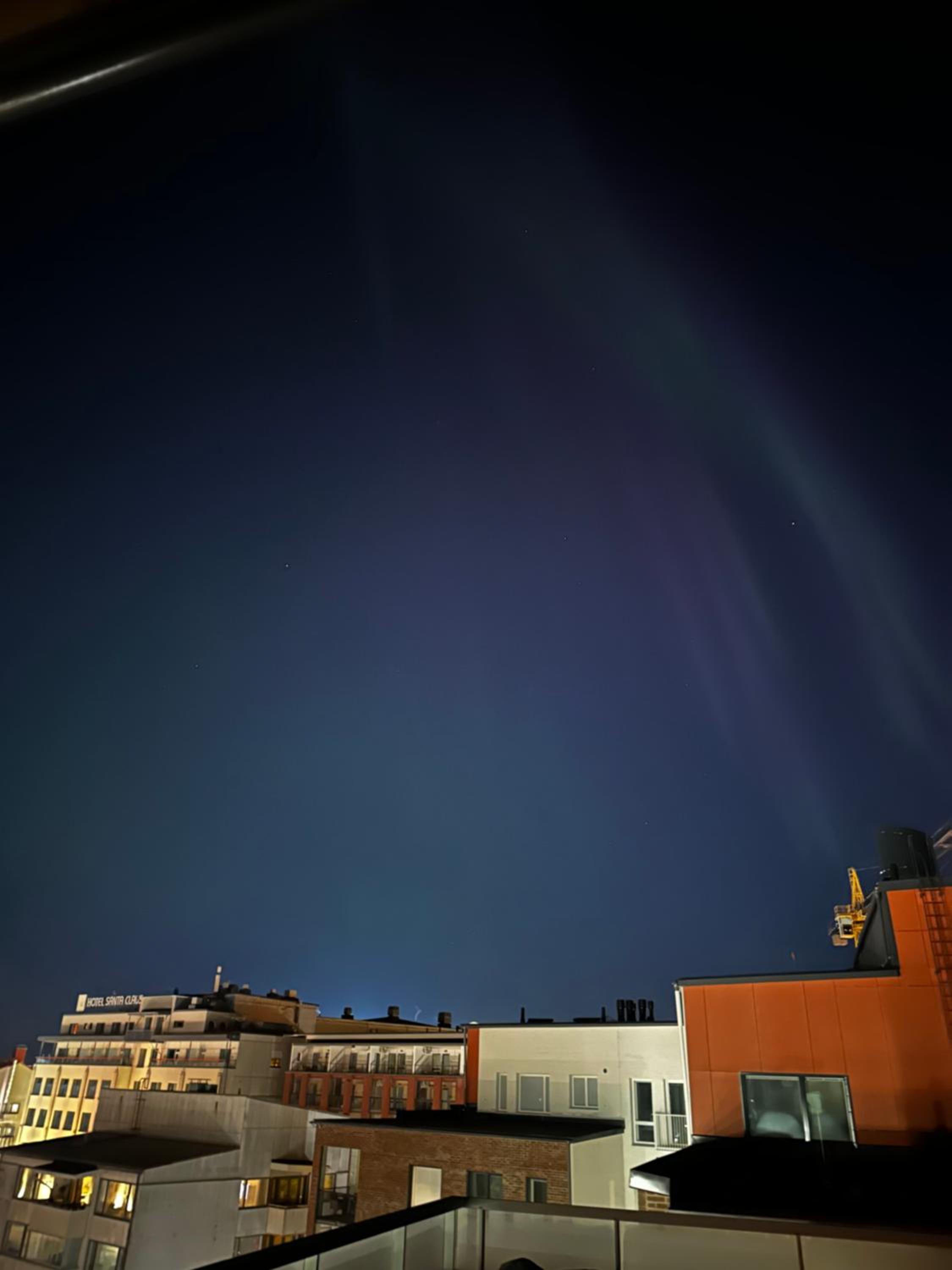 Rooftop penthouse with aurora terrace