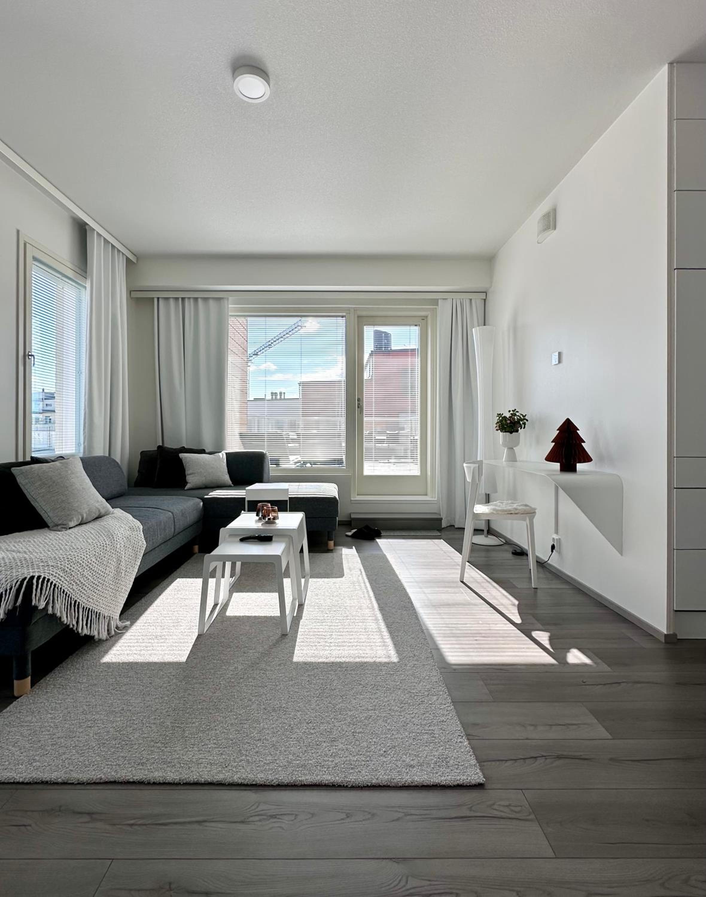 Rooftop penthouse with aurora terrace