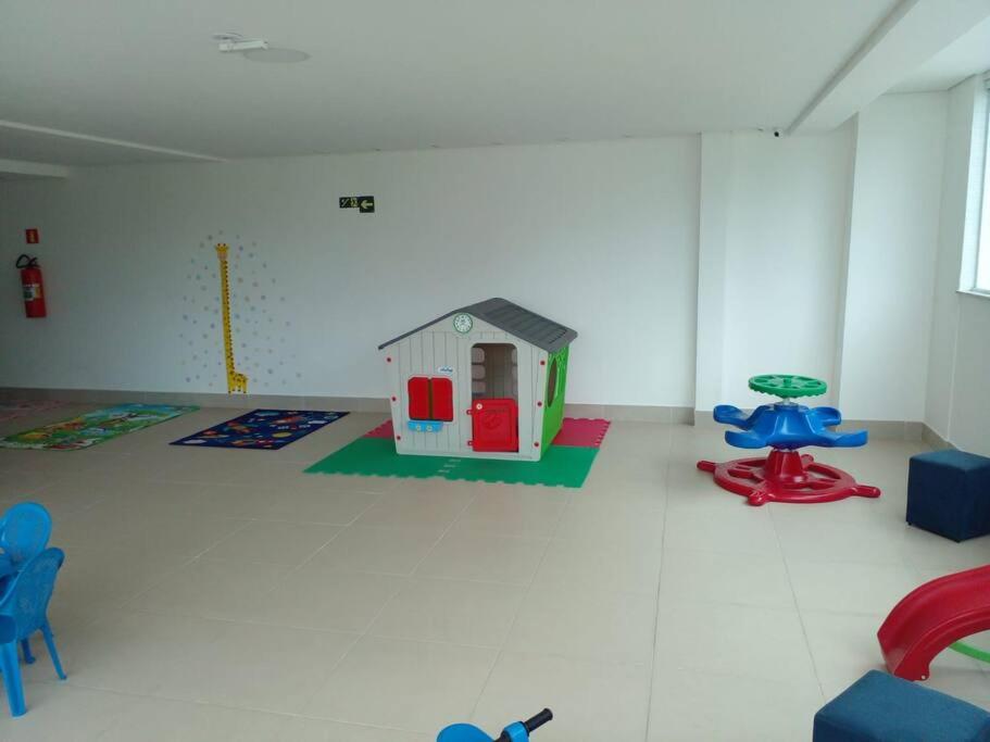 Lazer completo e ar condicionado nos quartos