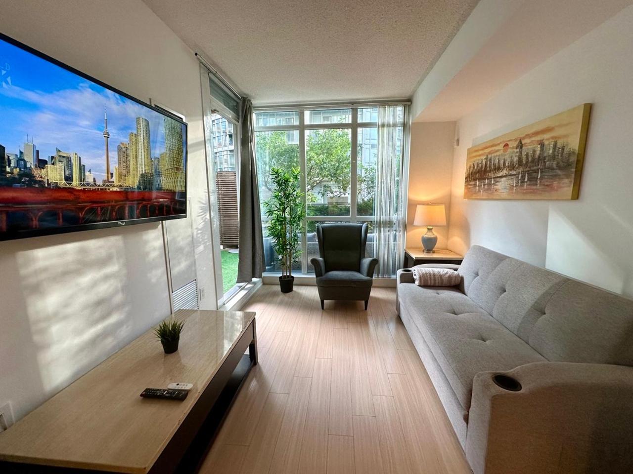 Cozy 1Bdrm with Bunk bed plus sofabed with terrace & parking