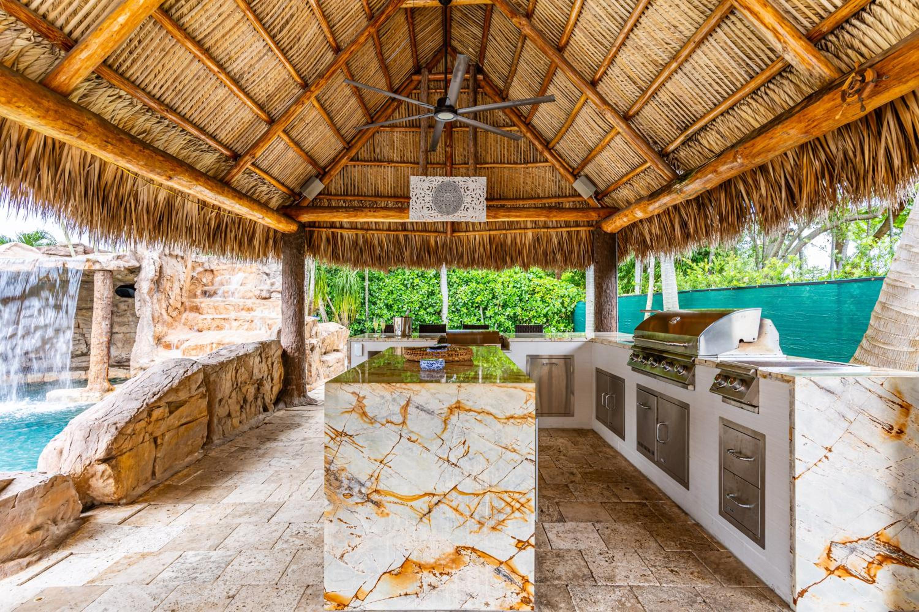 Waterfall Cove- heated pool with slide and waterfall
