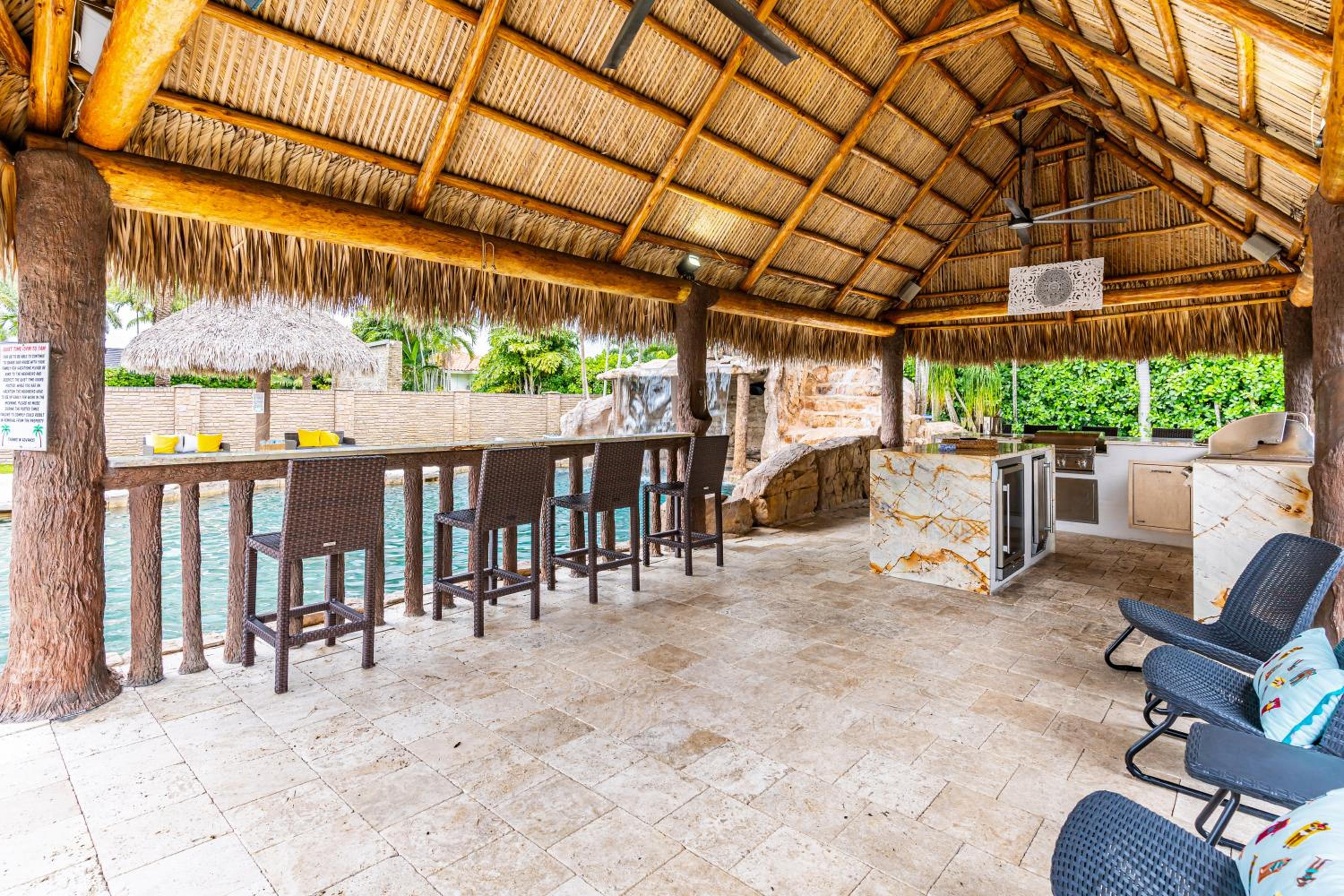 Waterfall Cove- heated pool with slide and waterfall