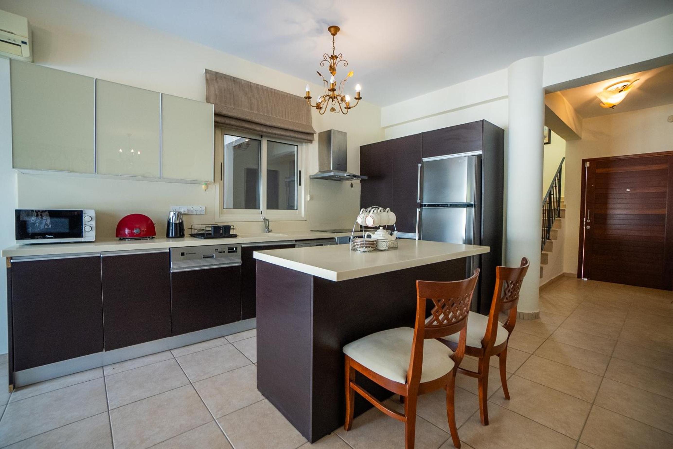 Beachfront Villa Larnaka Dhekelia with Pool