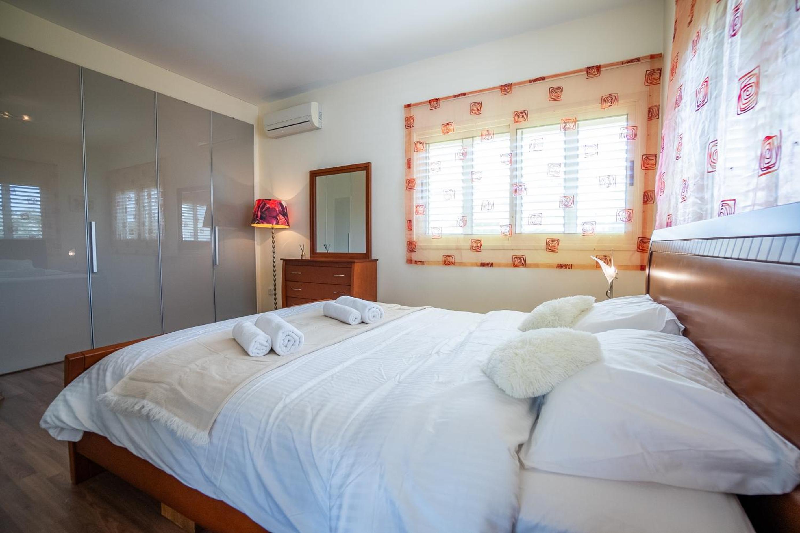 Beachfront Villa Larnaka Dhekelia with Pool