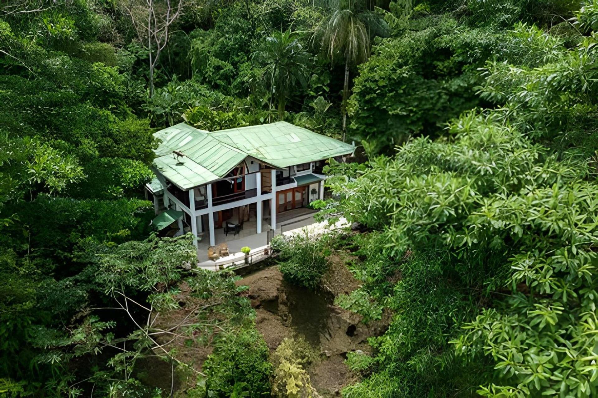 Private Jungle Home Sorrounded By Two Creeks